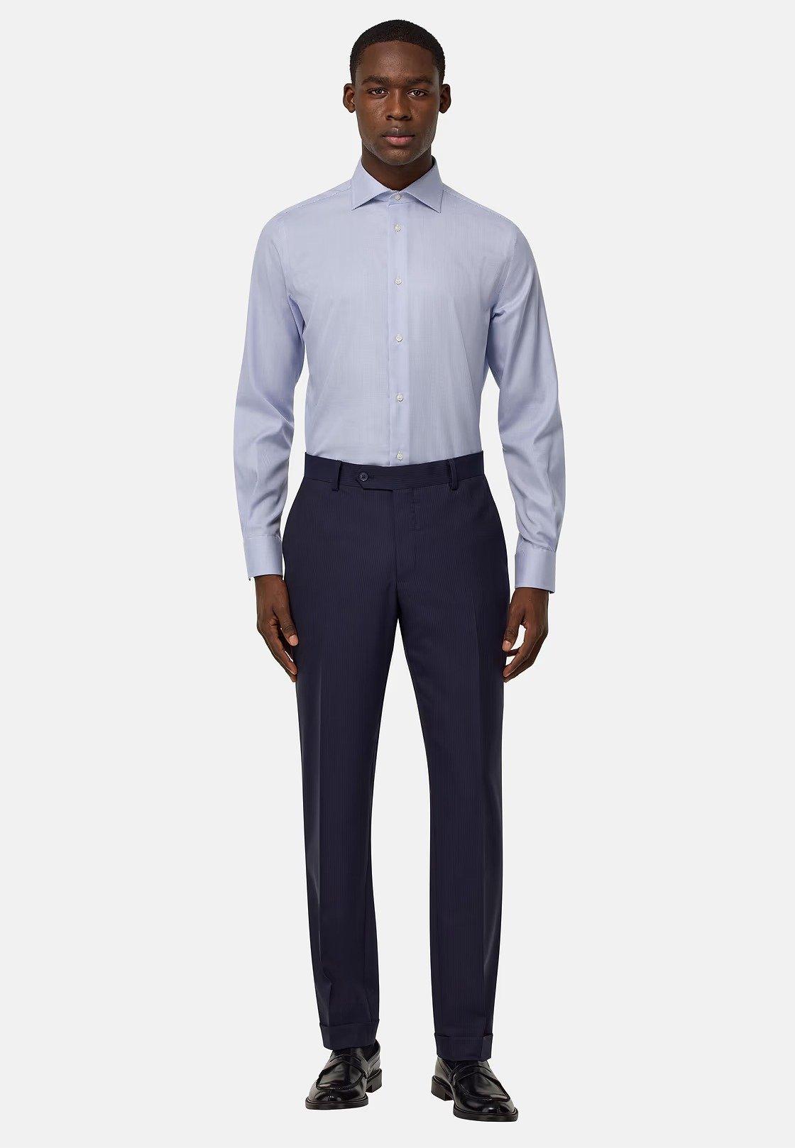 Regular Fit Cotton Shirt Pink, Blue, medium