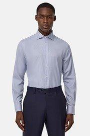 Regular Fit Cotton Shirt Blue, 3901_BLUE, large image number 2