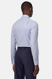 Regular Fit Cotton Shirt Blue, 3901_BLUE, large image number 4