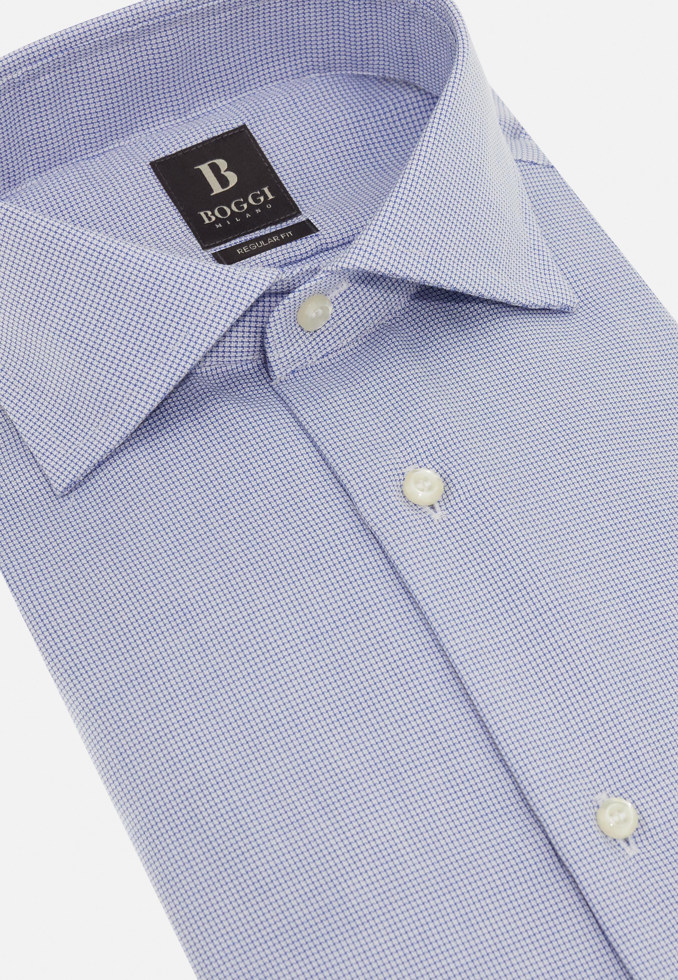 Regular Fit Cotton Shirt Pink, Blue, large image number 6