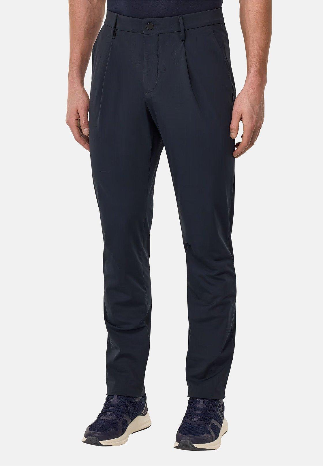 B-Tech Stretch Nylon Trousers Navy, , large image number 1