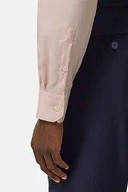 Slim Fit Cotton Shirt Pink, Rot, large image number 6