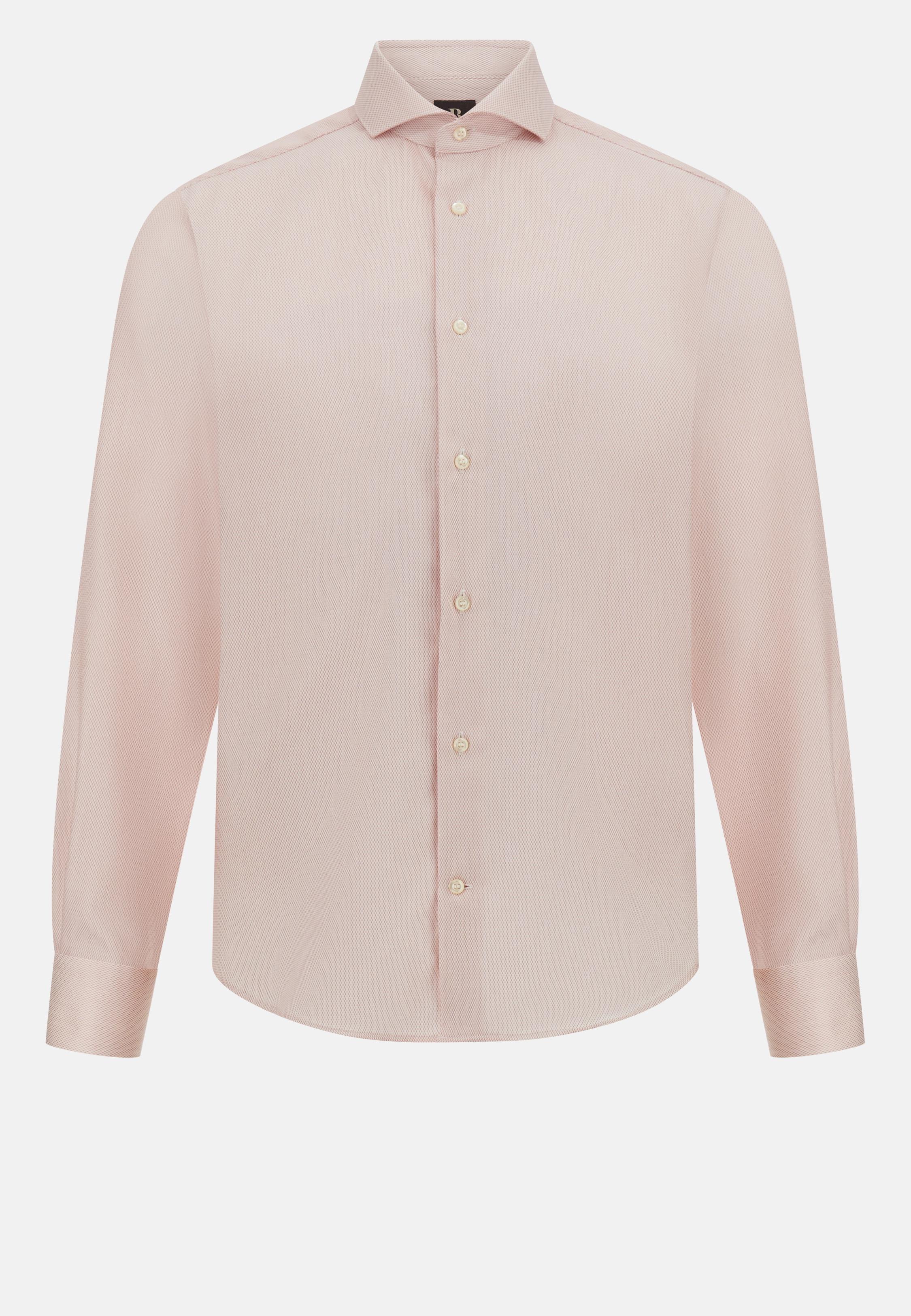Slim Fit Cotton Shirt Pink, 3901_DKOR, large image number 9