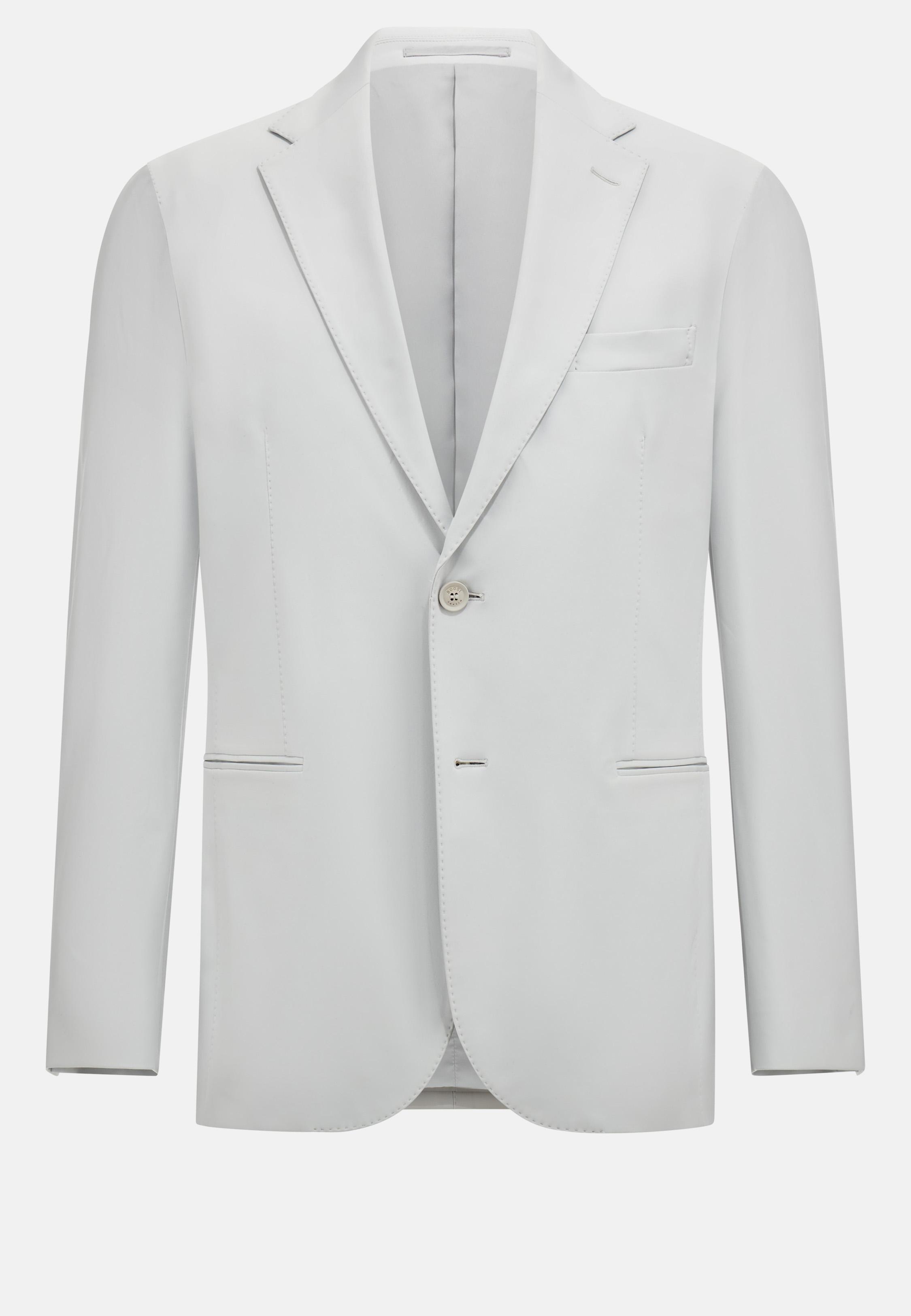 B-Tech Stretch Nylon Jacket White, Ice, large image number 3