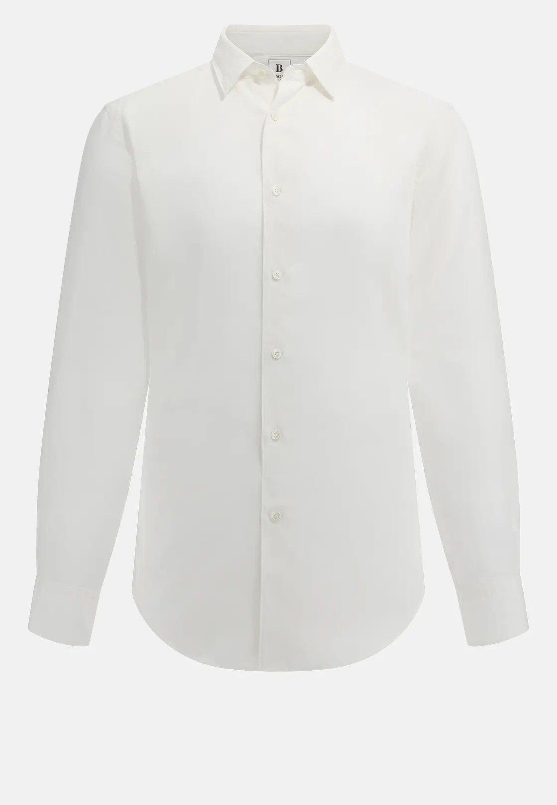 Regular Fit Tencel Linen Shirt White, White, large image number 8