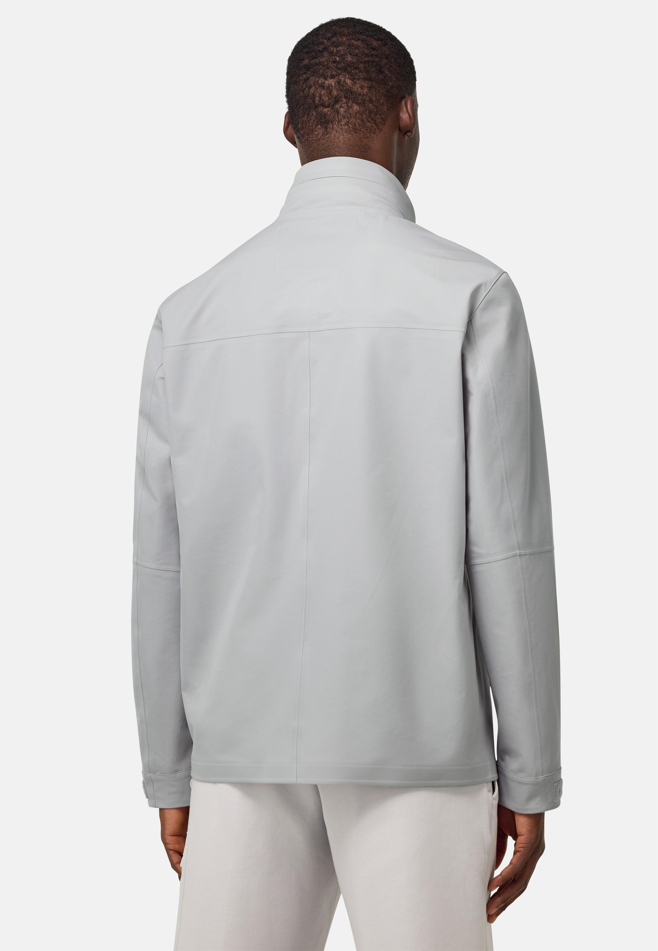 B Tech Field Jacket In Technical Fabric White, Ice, medium