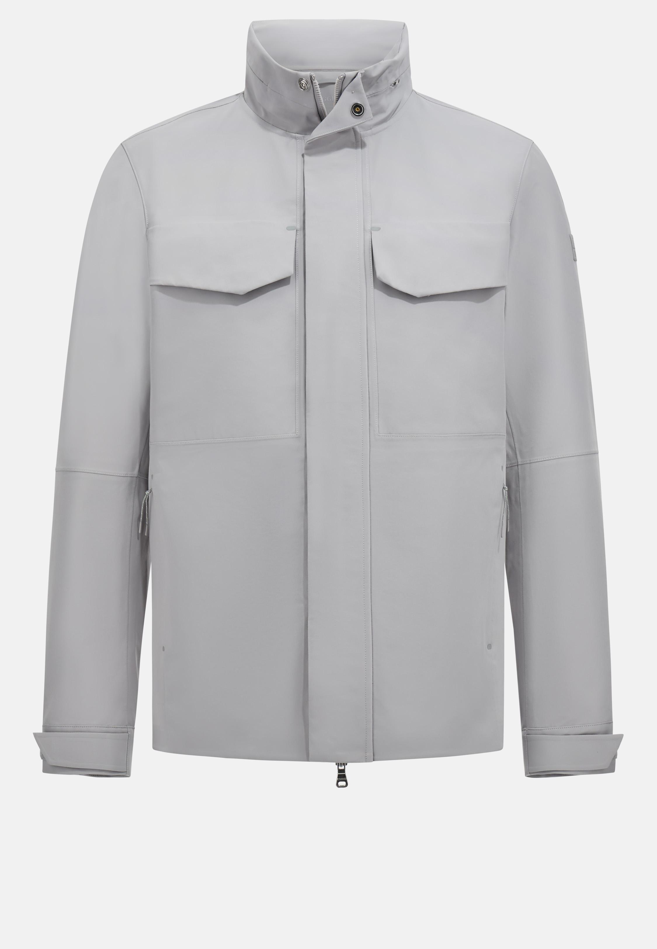 B Tech Field Jacket In Technical Fabric White, Ice, large image number 4