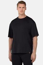 High-Performance S. Cafe Jersey T-Shirt Black, , large image number 2