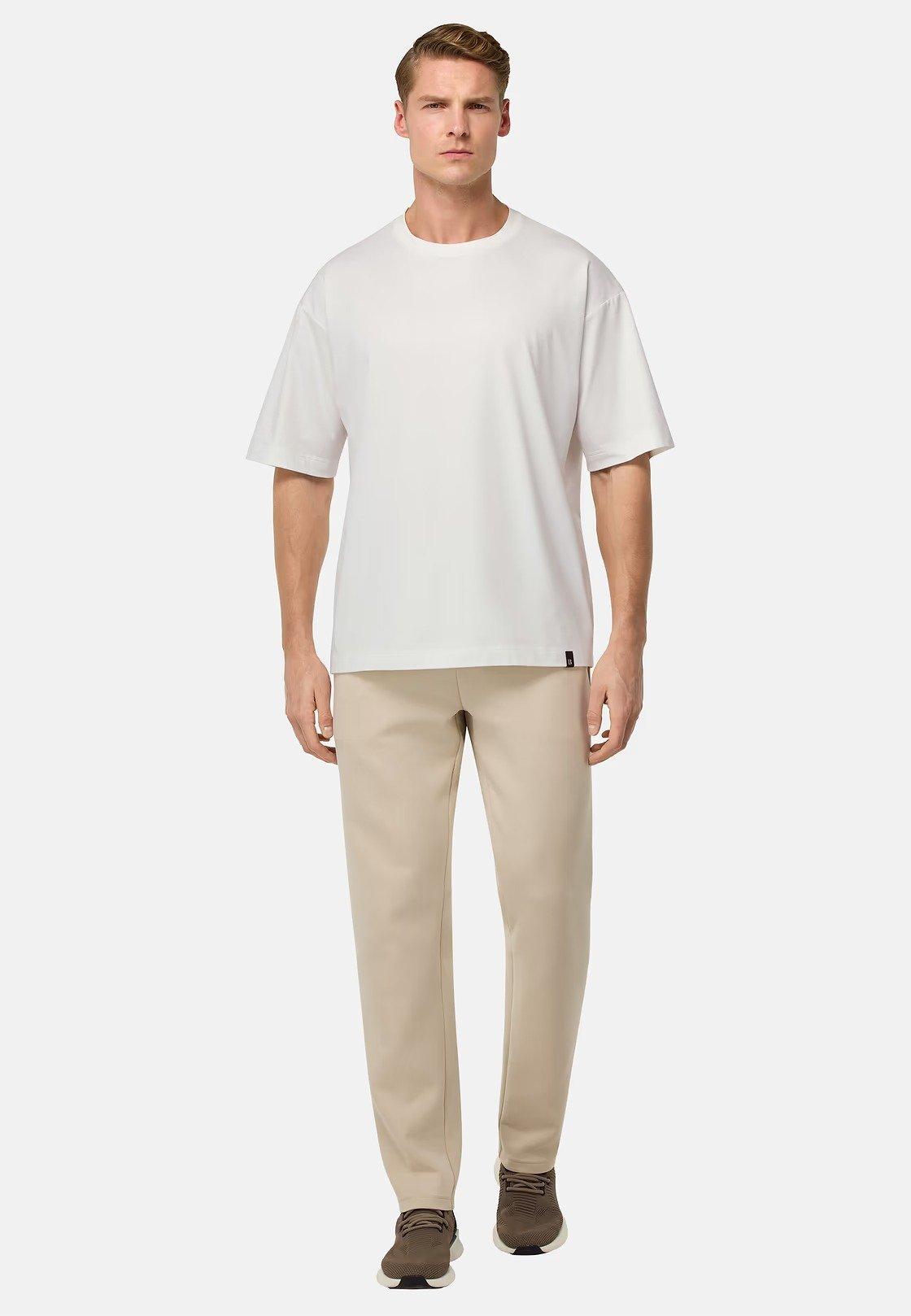 High-Performance S.Cafe Jersey T-Shirt White, White, medium