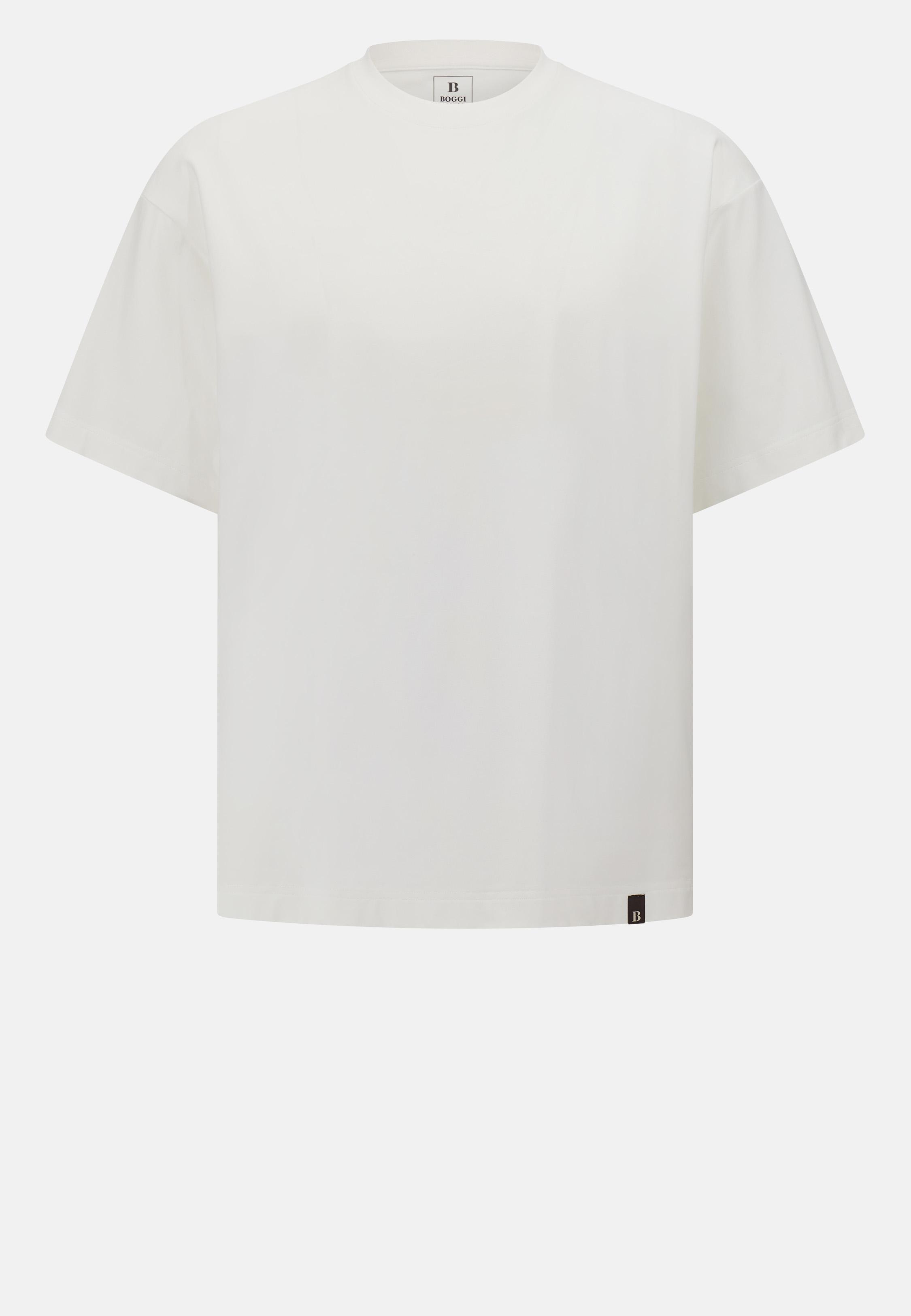 High-Performance S. Cafe Jersey T-Shirt White, , large image number 5