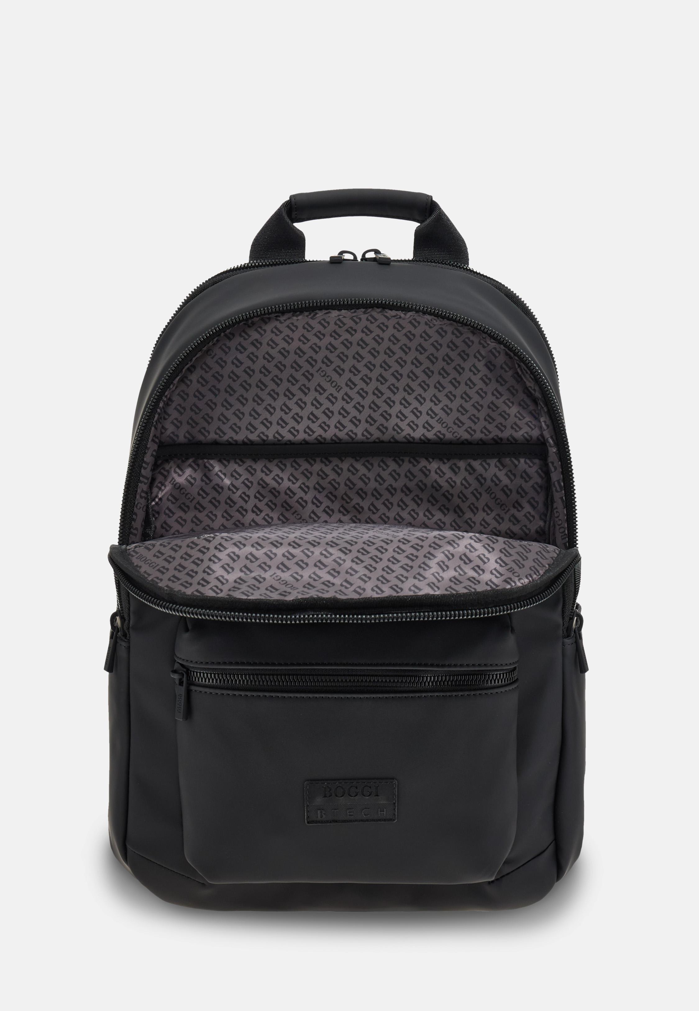 Black Backpack In Technical Fabric, 3901_BLAC, large image number 1