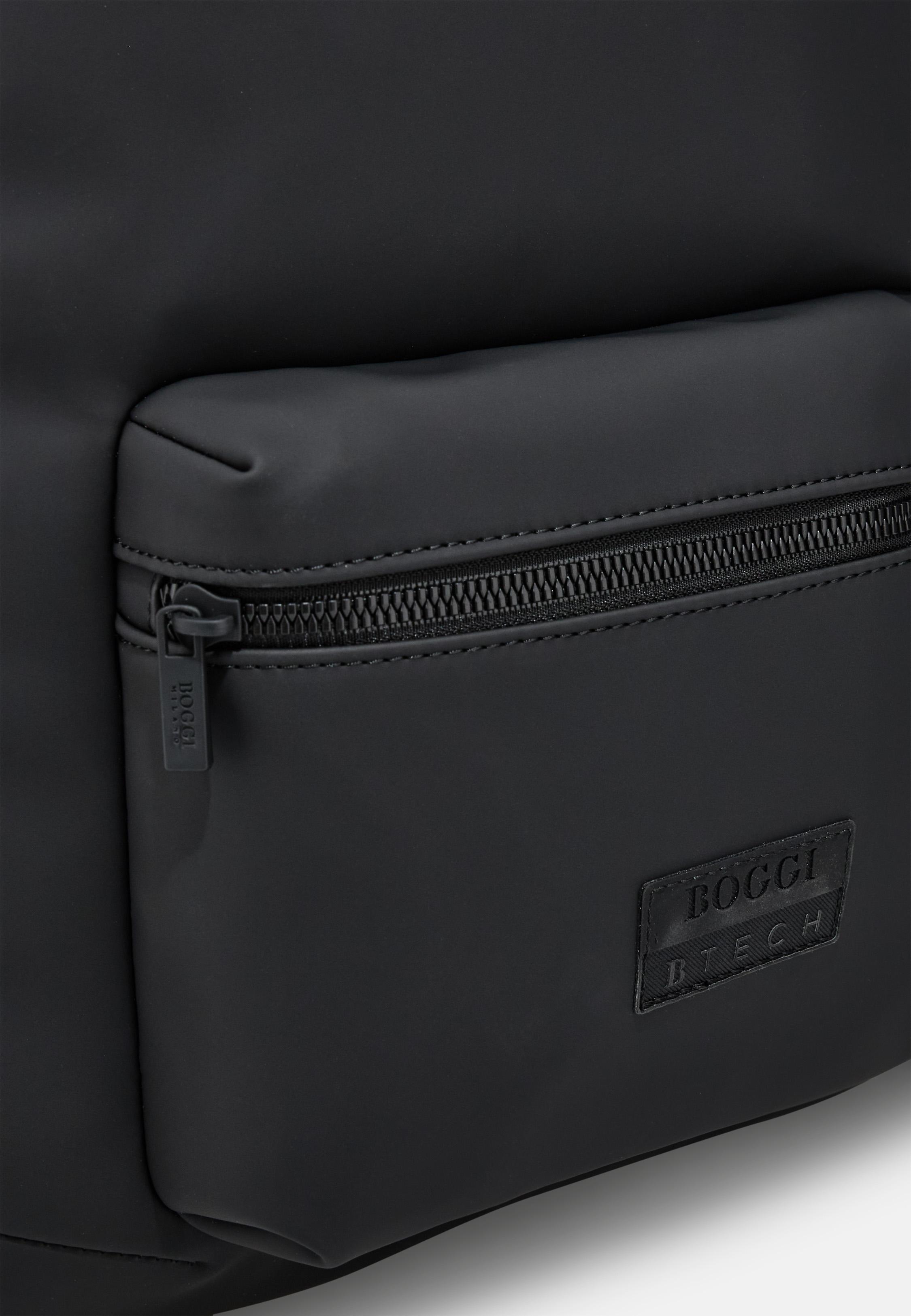 Black Backpack In Technical Fabric, 3901_BLAC, large image number 3