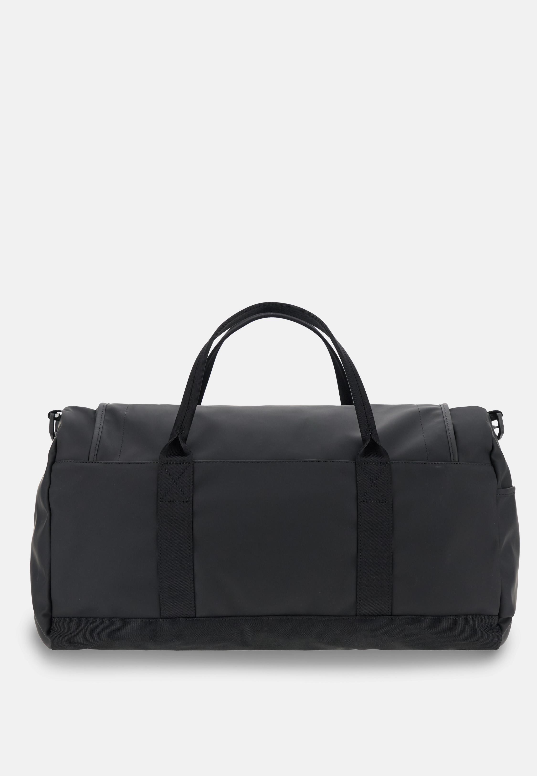 Travel Bag In Technical Fabric Black, Black, large image number 2