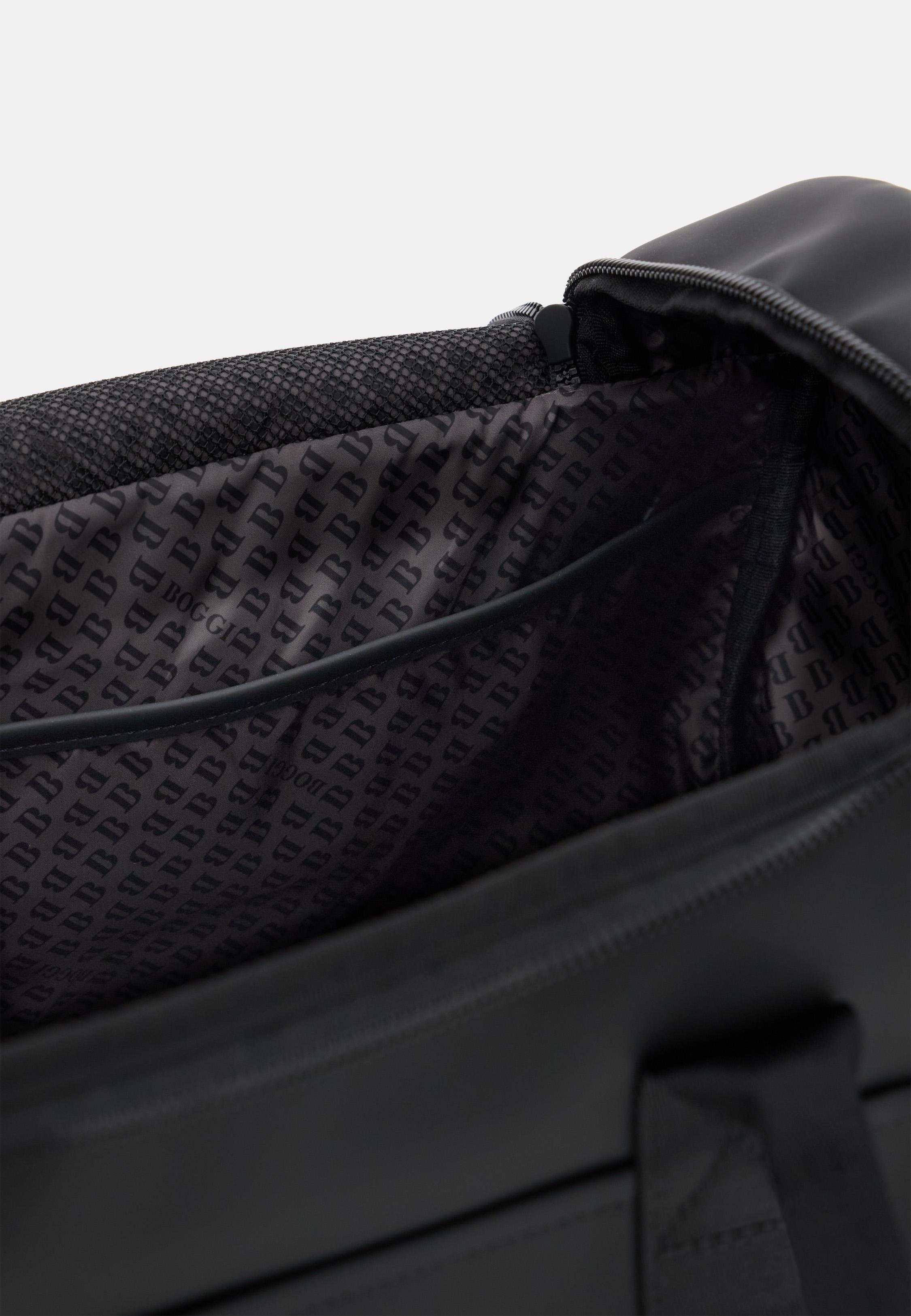 Travel Bag In Technical Fabric Black, Black, large image number 3