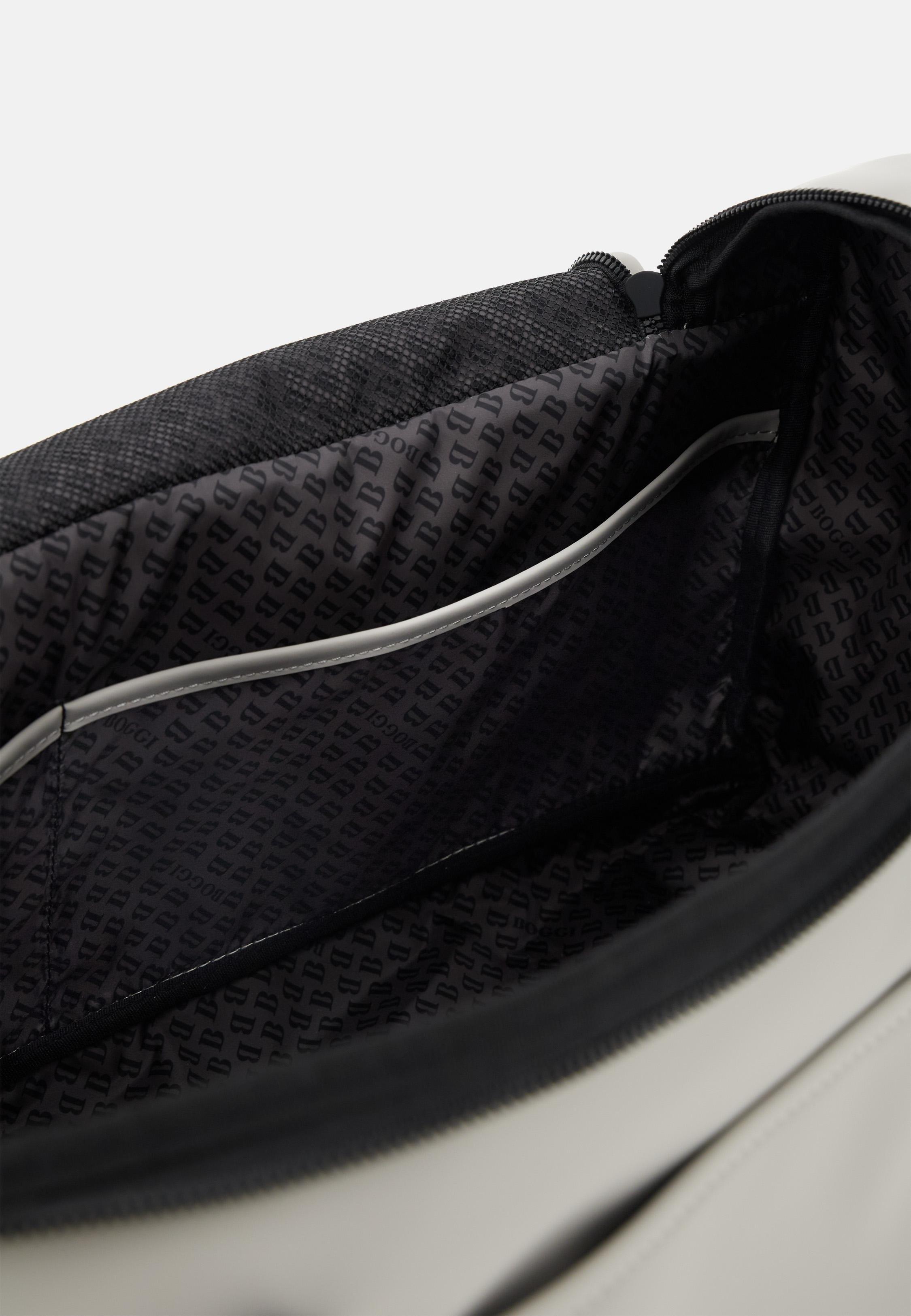White Travel Bag In Technical Fabric, 3901_ICE, large image number 3