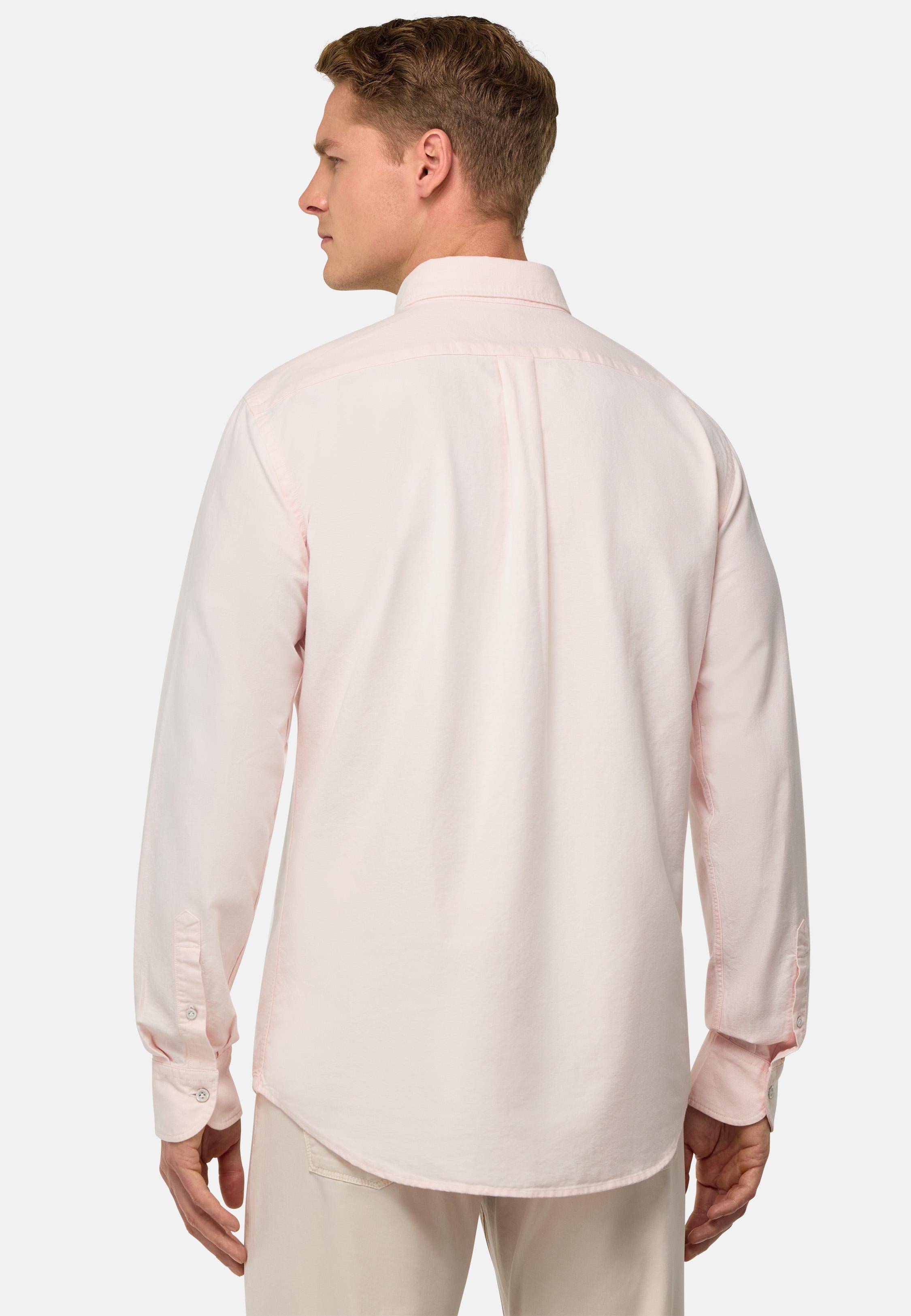 Regular Fit Oxford Cotton Shirt Pink, Pink, large image number 3