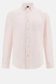 Regular Fit Oxford Cotton Shirt Pink, Pink, large image number 8