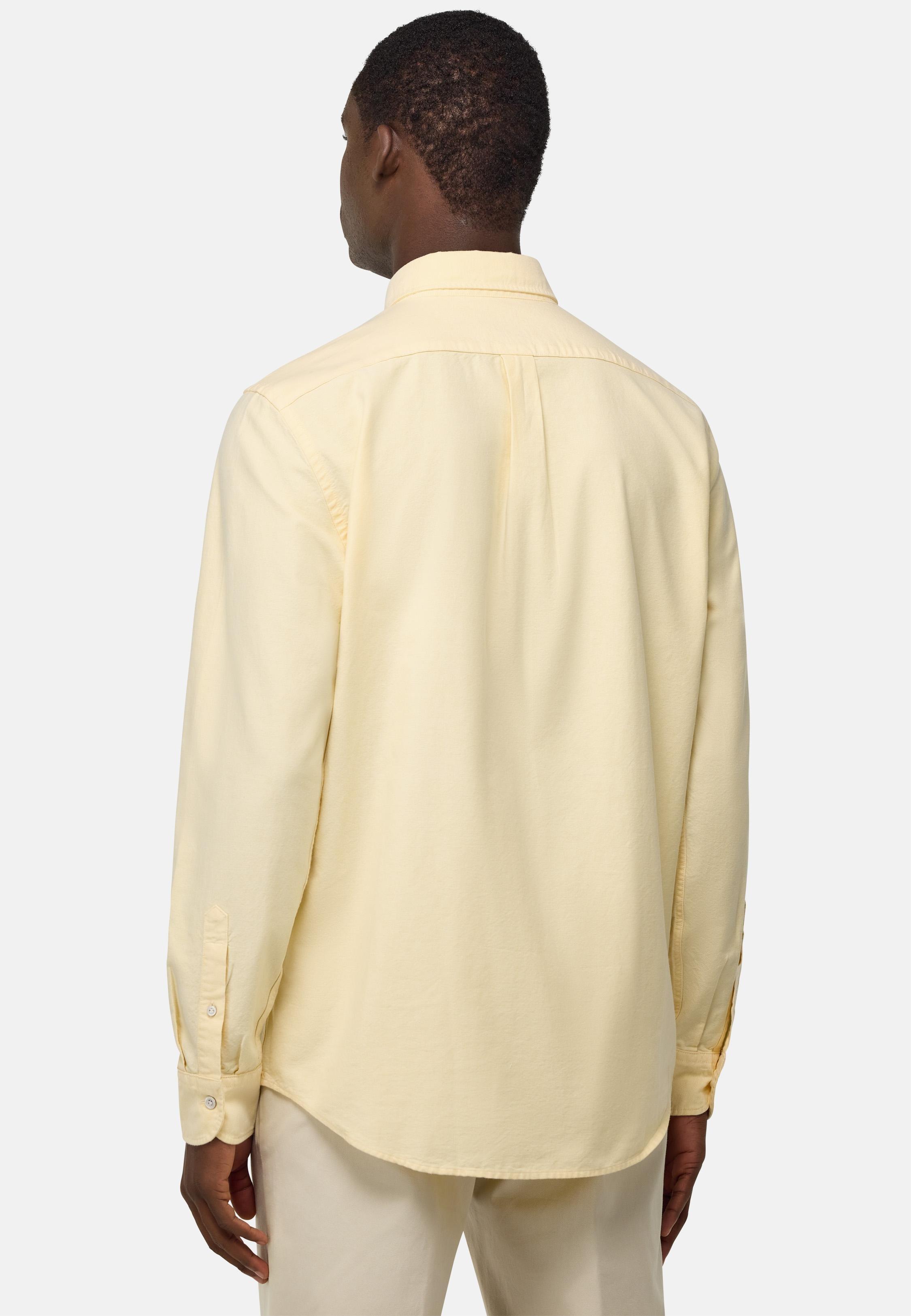 Yellow Solid Casual Shirt, , large image number 3