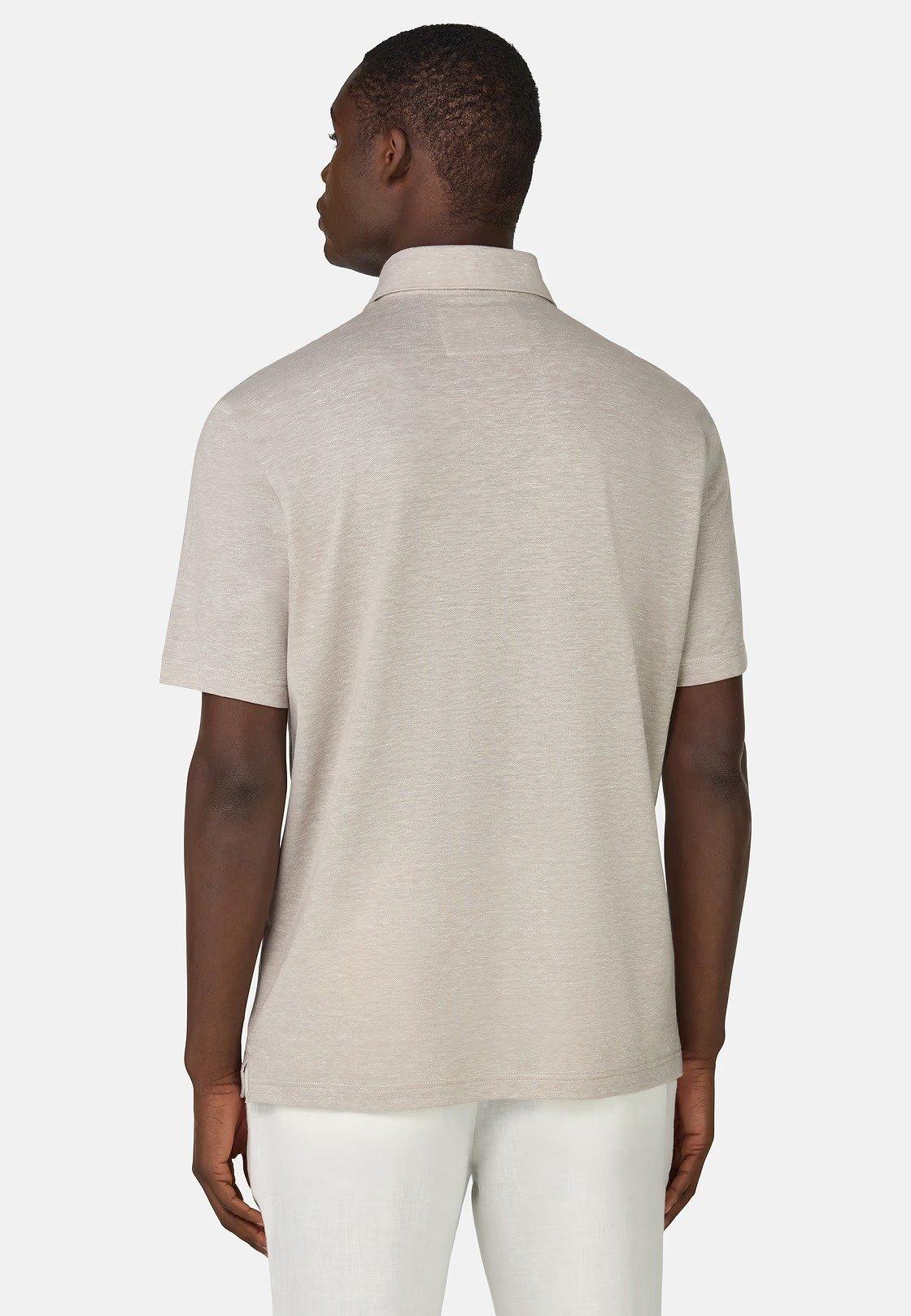 Plain Cotton Pique Polo Shirt, , large image number 2