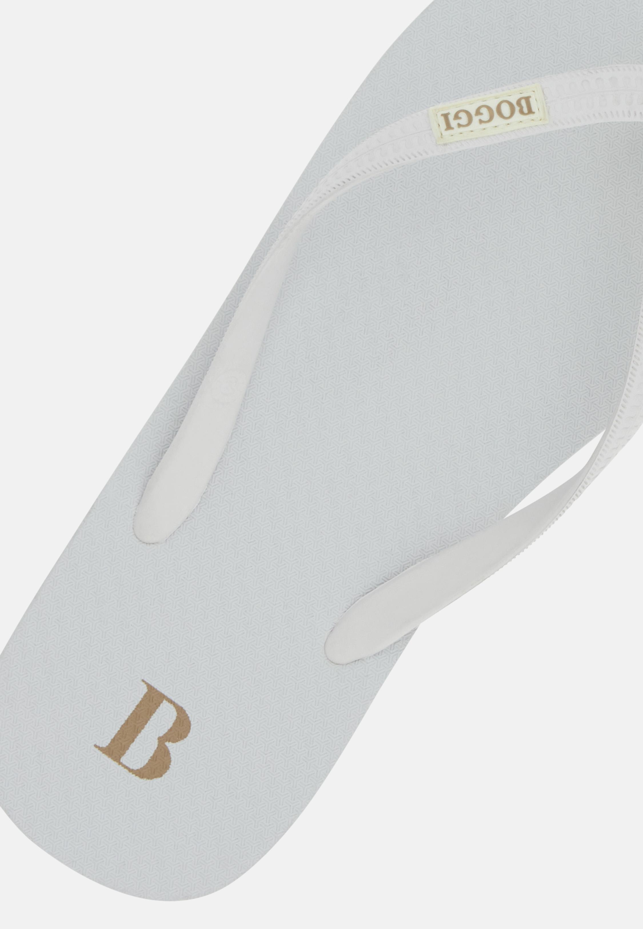 Rubber Flip-Flops White, , large image number 0