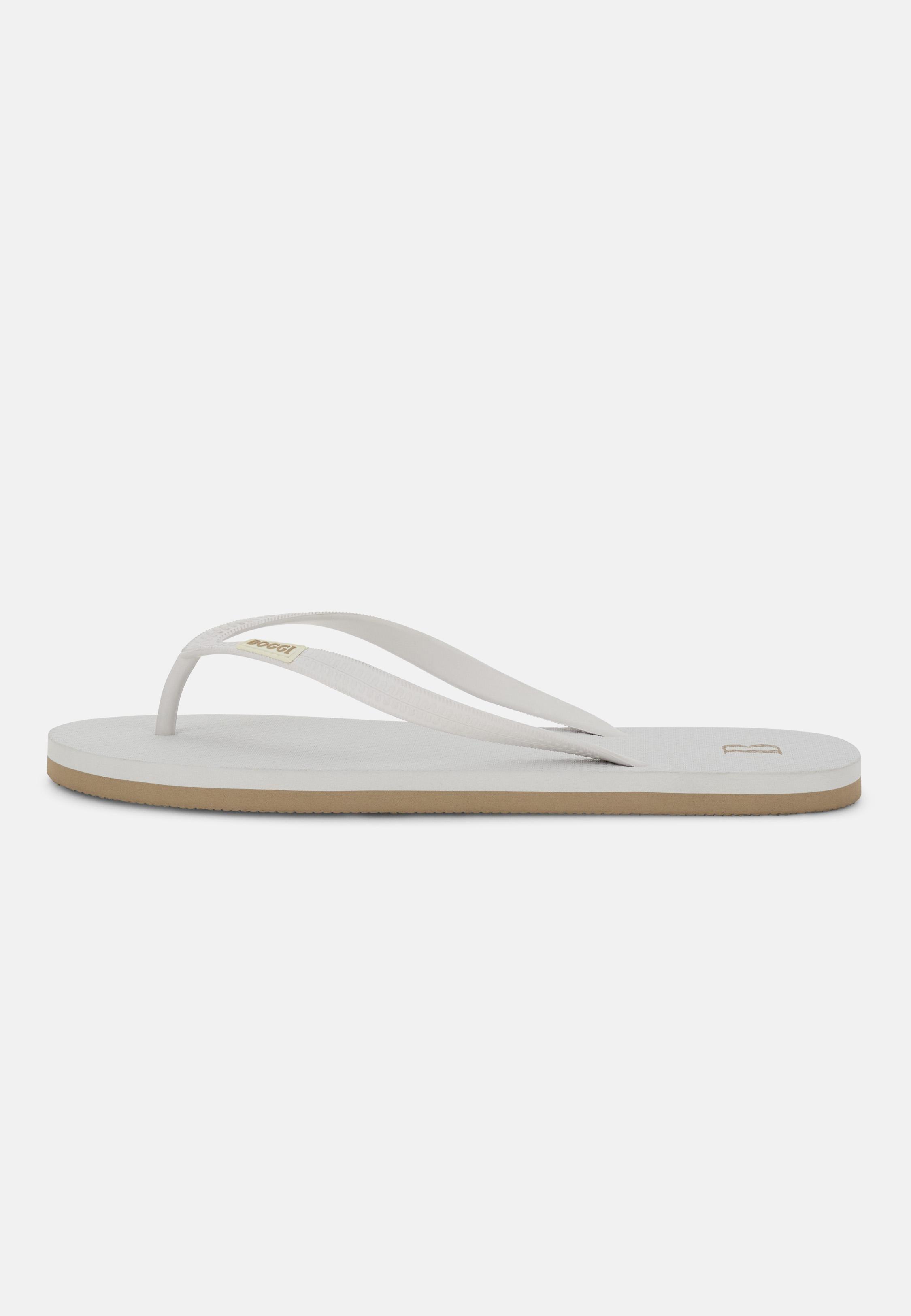 Rubber Flip-Flops White, , large image number 1