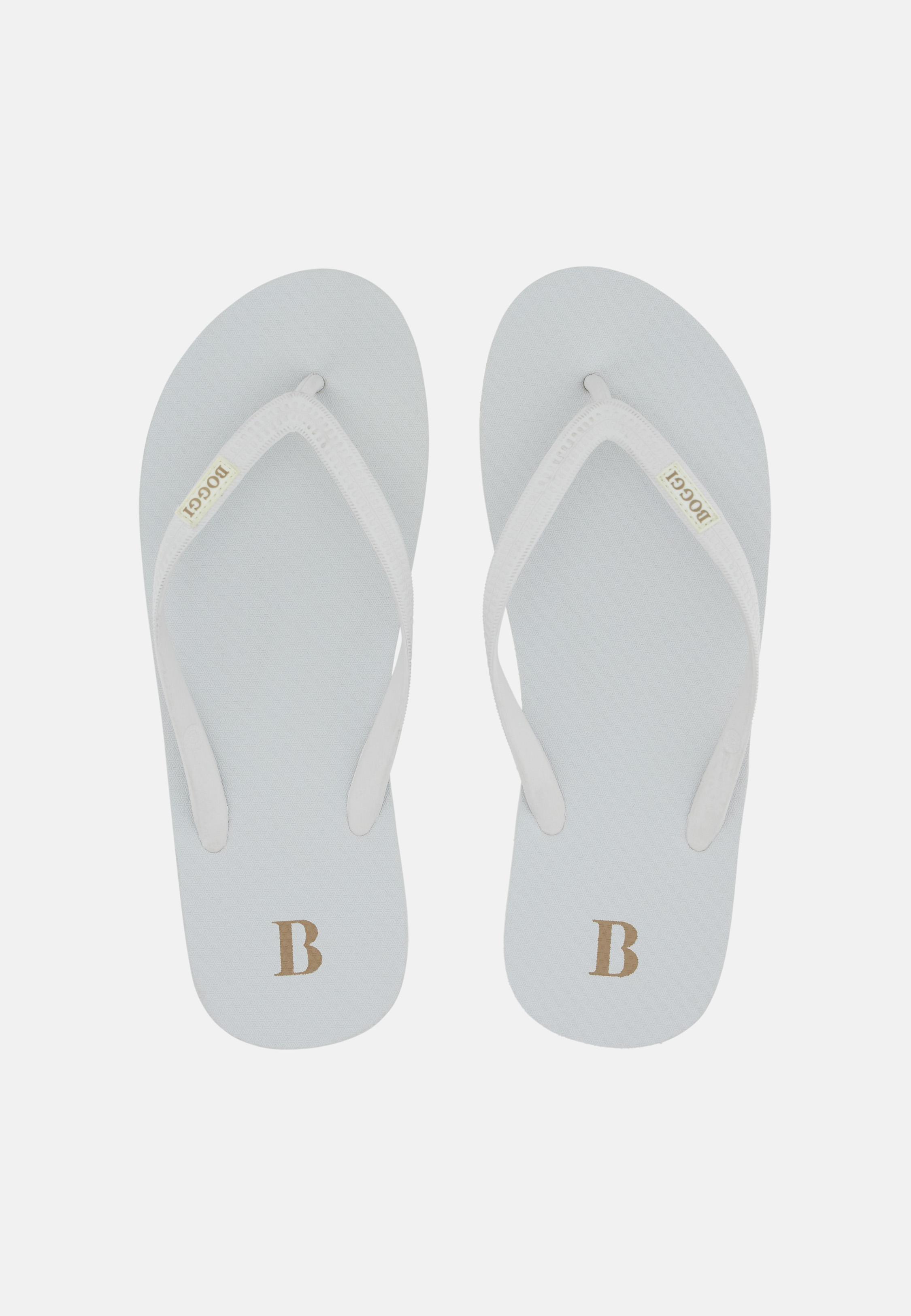 Rubber Flip-Flops White, , large image number 2