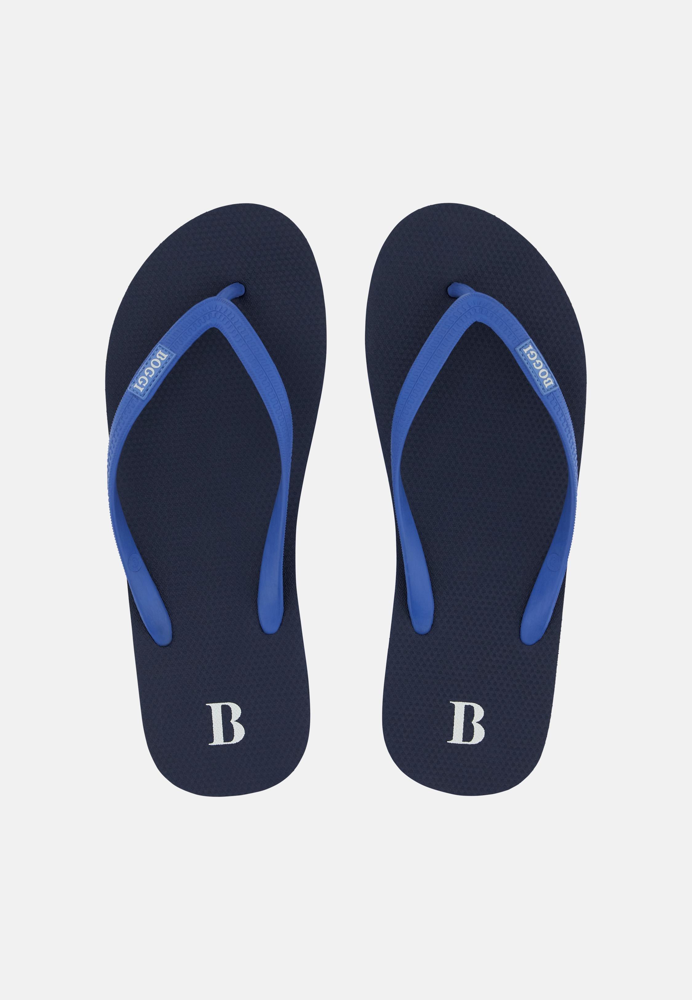 Rubber Flip-Flops Navy, , large image number 2