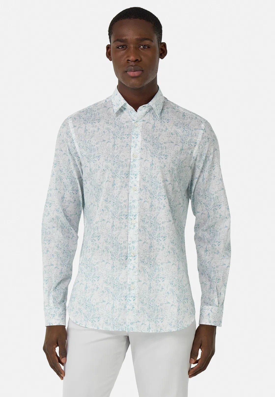 Regular Fit Cotton Shirt Blue, , large image number 1
