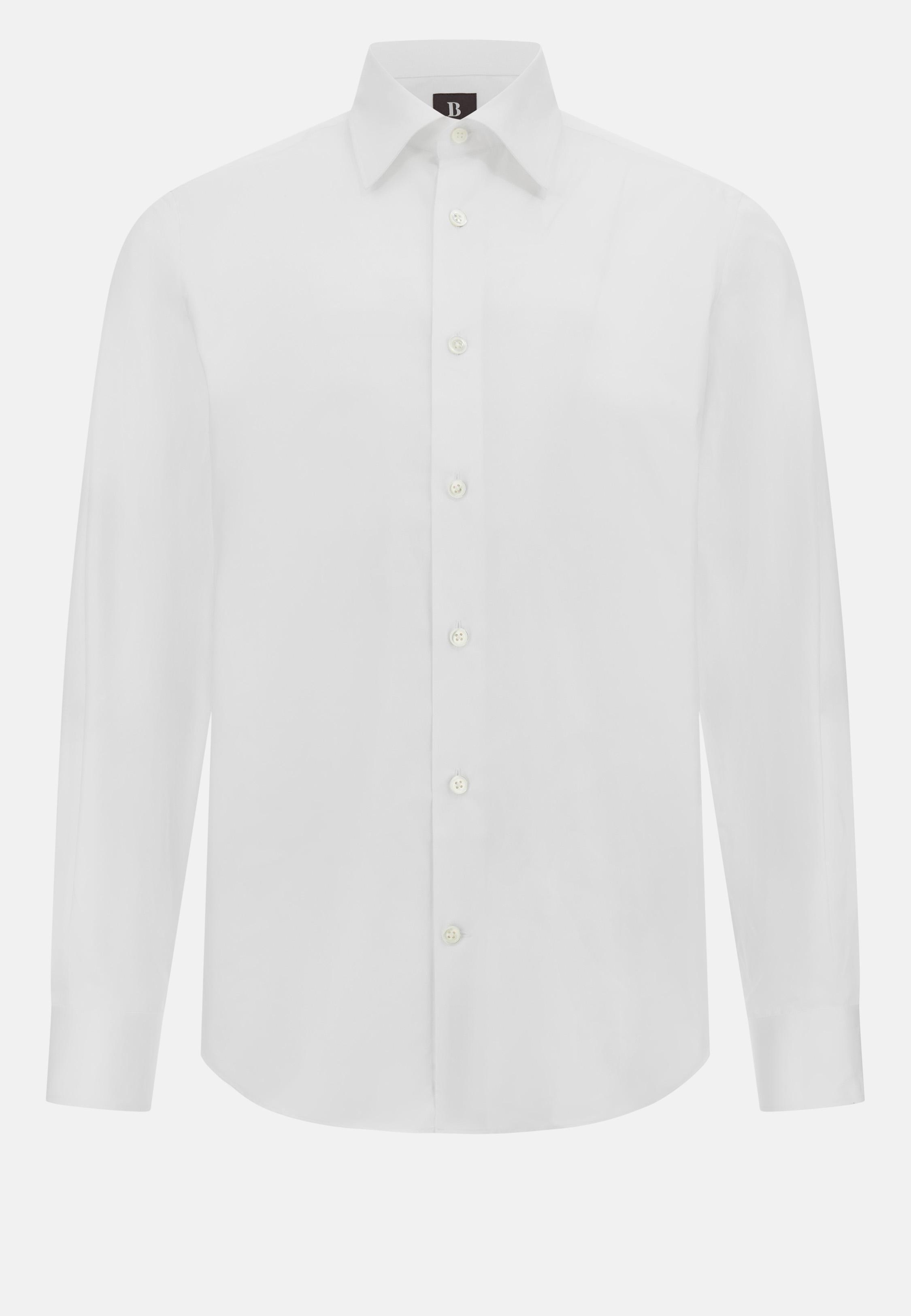 Regular Fit Cotton Twill Shirt White, , large image number 5