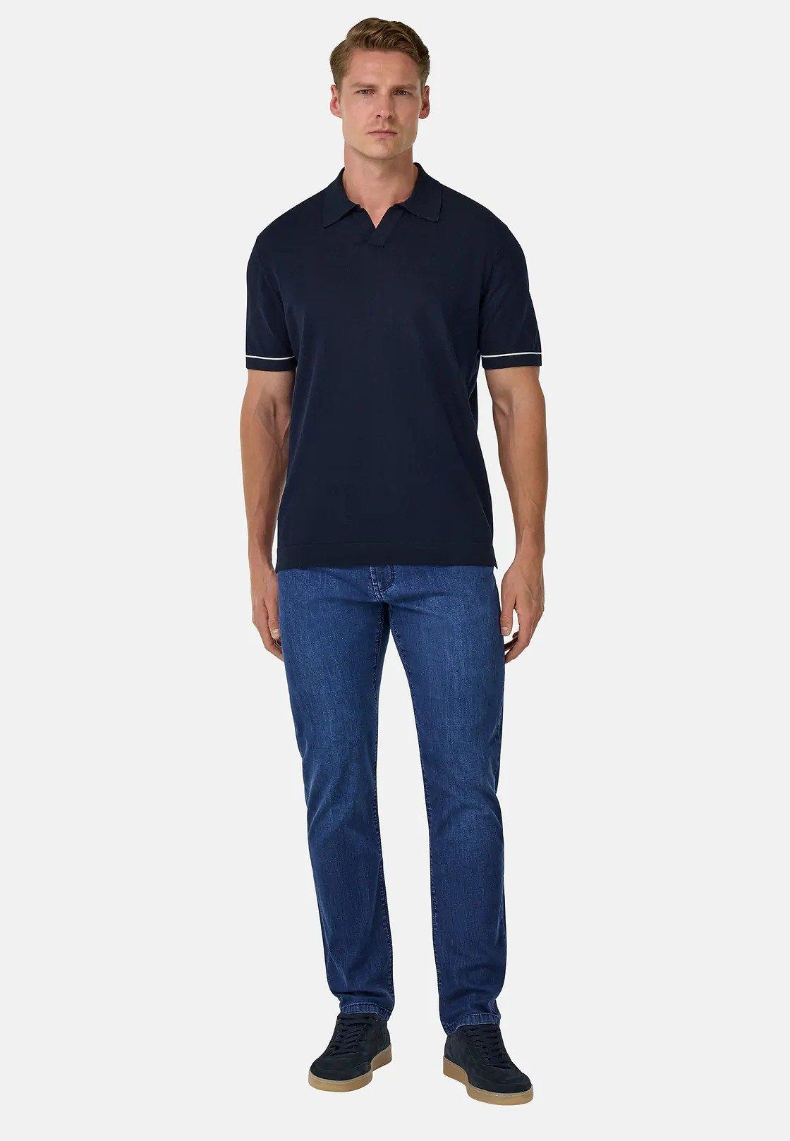 Dark Wash Plain Jeans, , large image number 0