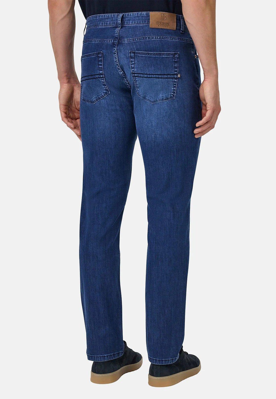 Dark Wash Plain Jeans, , large image number 2