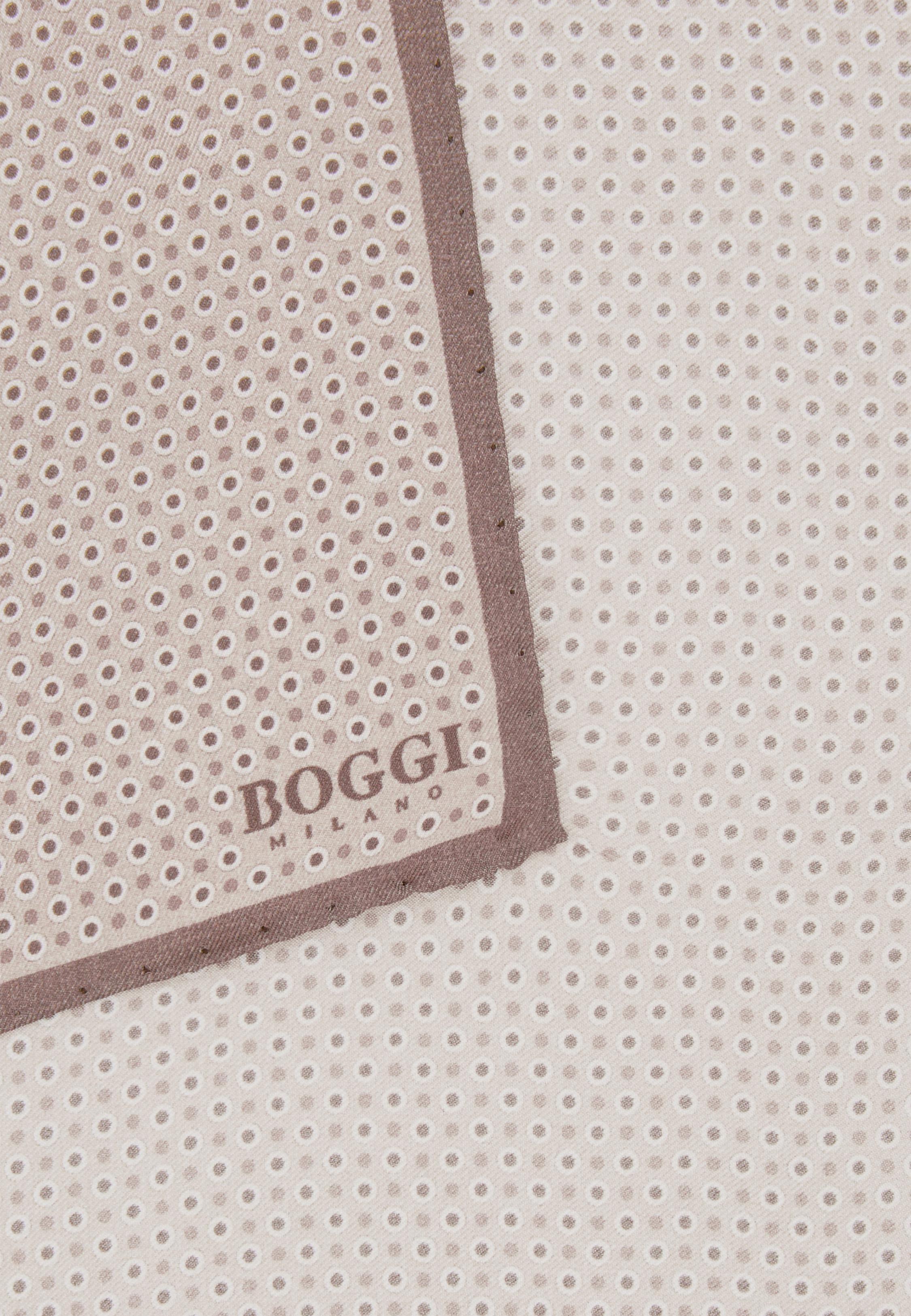 Beige Polka Dot Pocket Square, , medium