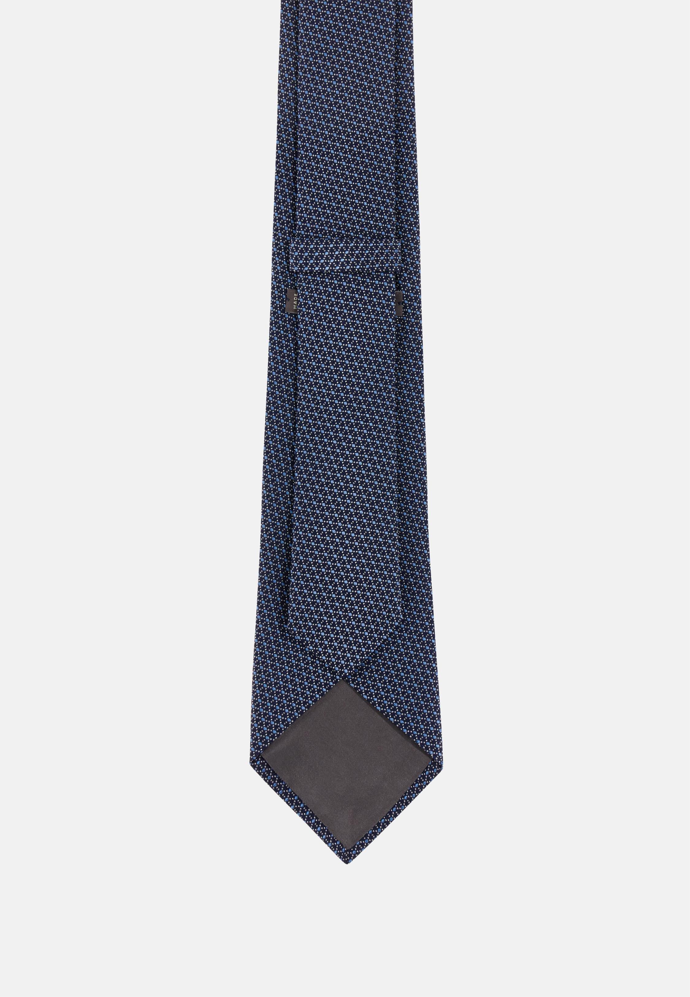 Blue Polka Dot Narrow Tie, , medium