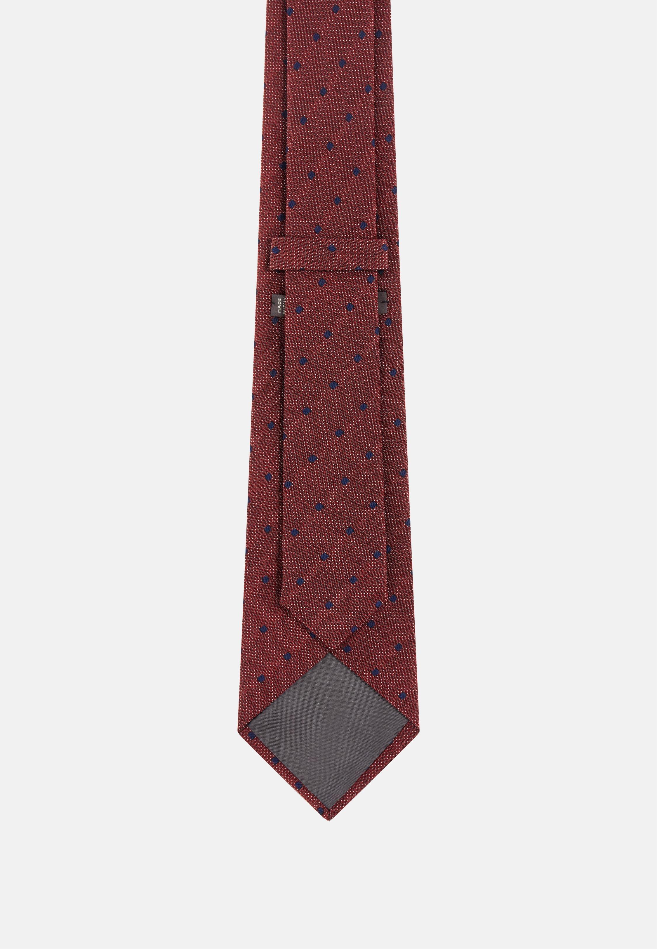 Red Polka Dot Narrow Tie, , medium