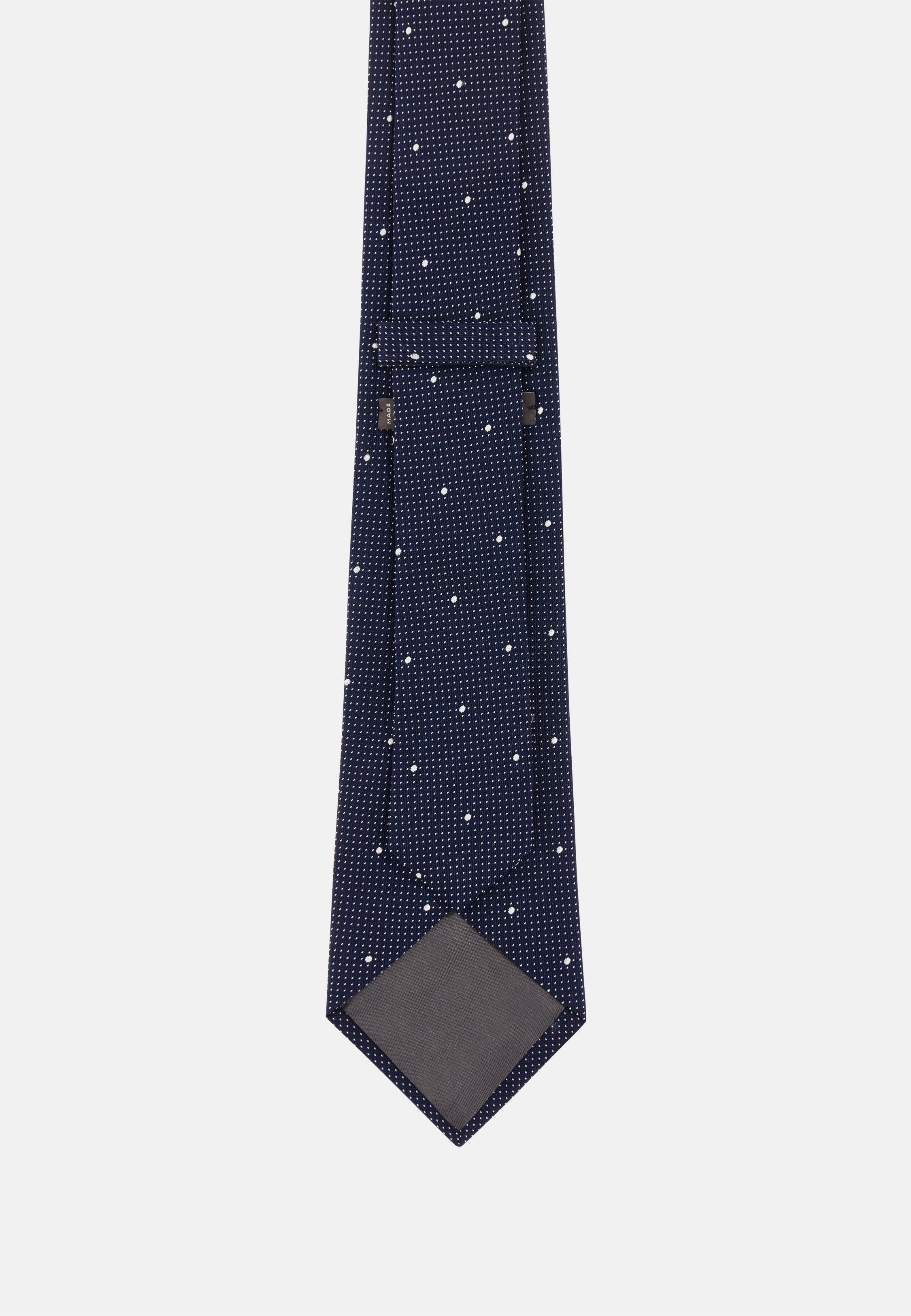 Blue Polka Dot Traditional Tie, , medium
