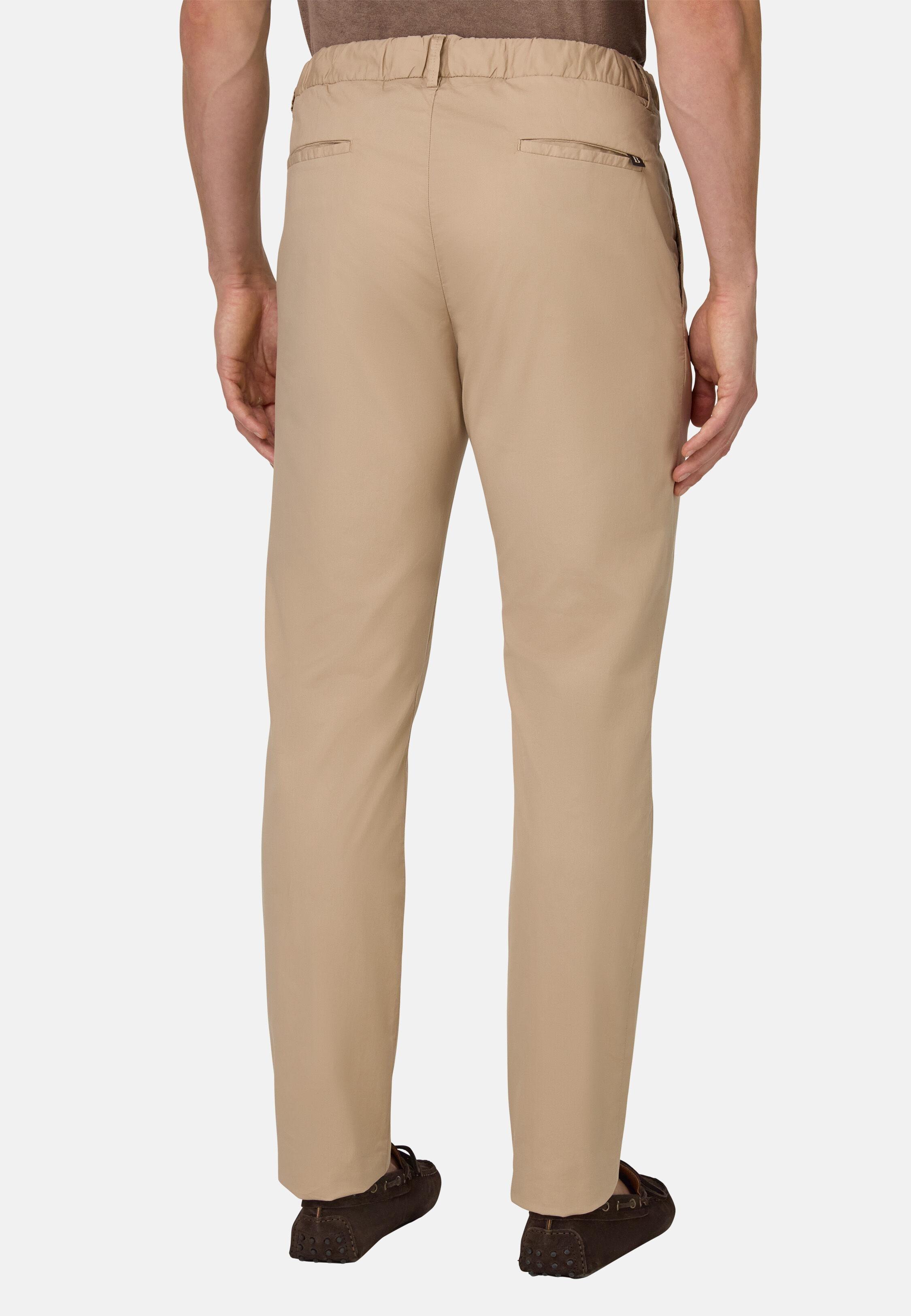 بنطال قطن مرن، بيج, Beige, large image number 5