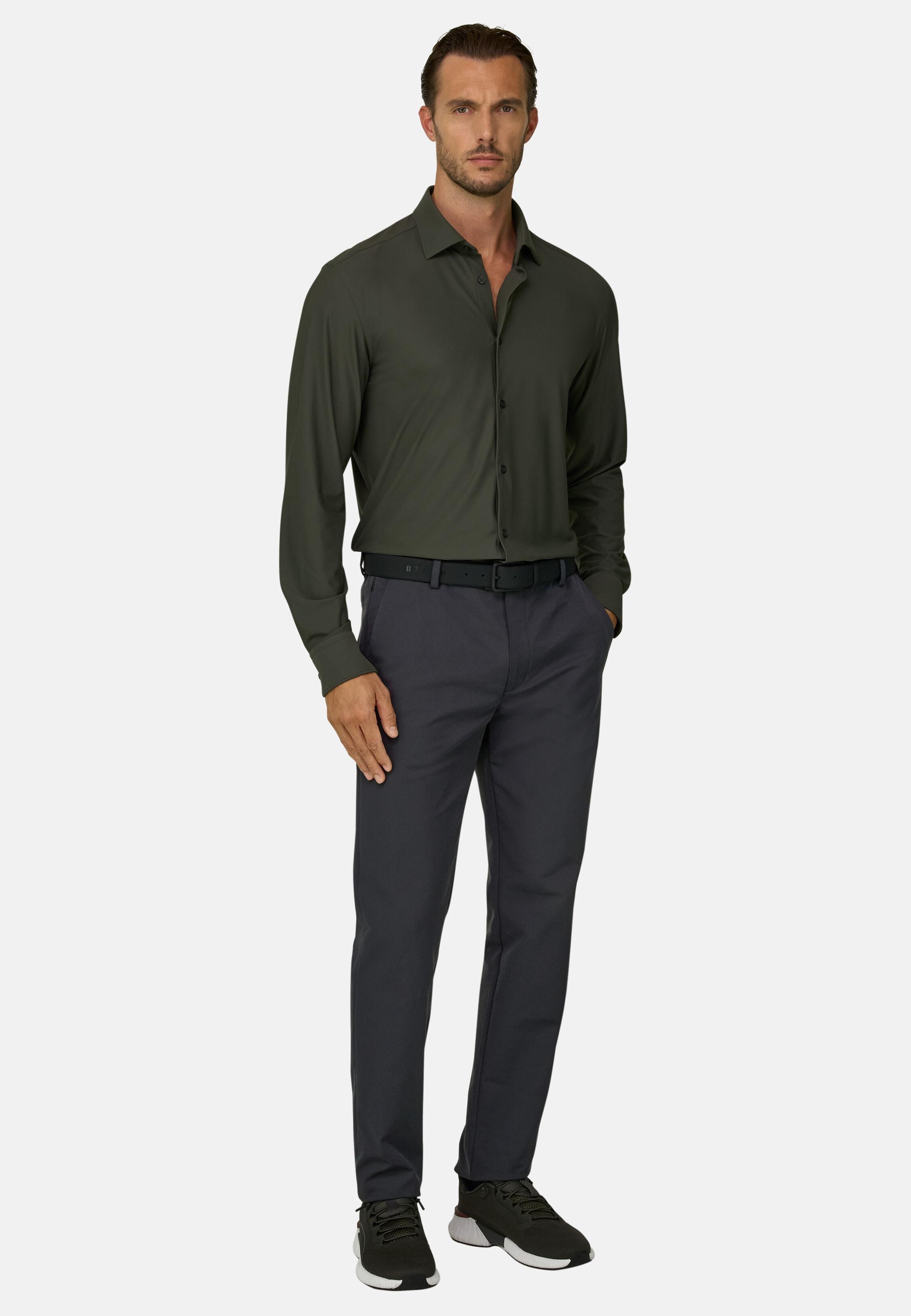 Trousers in Technical Fabric B Tech Navy blue, Navy blue, large image number 0