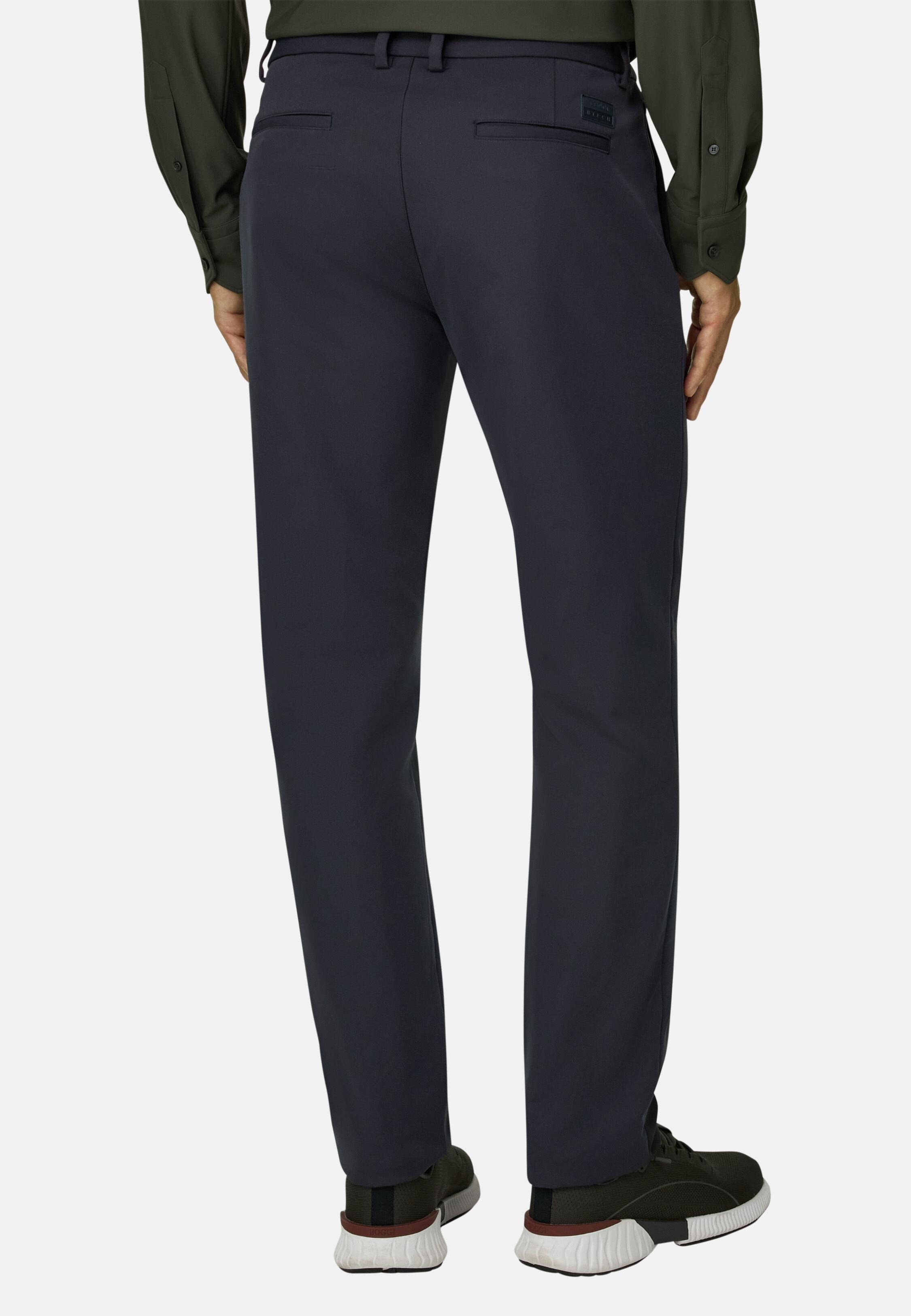 Trousers in Technical Fabric B Tech Navy blue, Navy blue, large image number 3