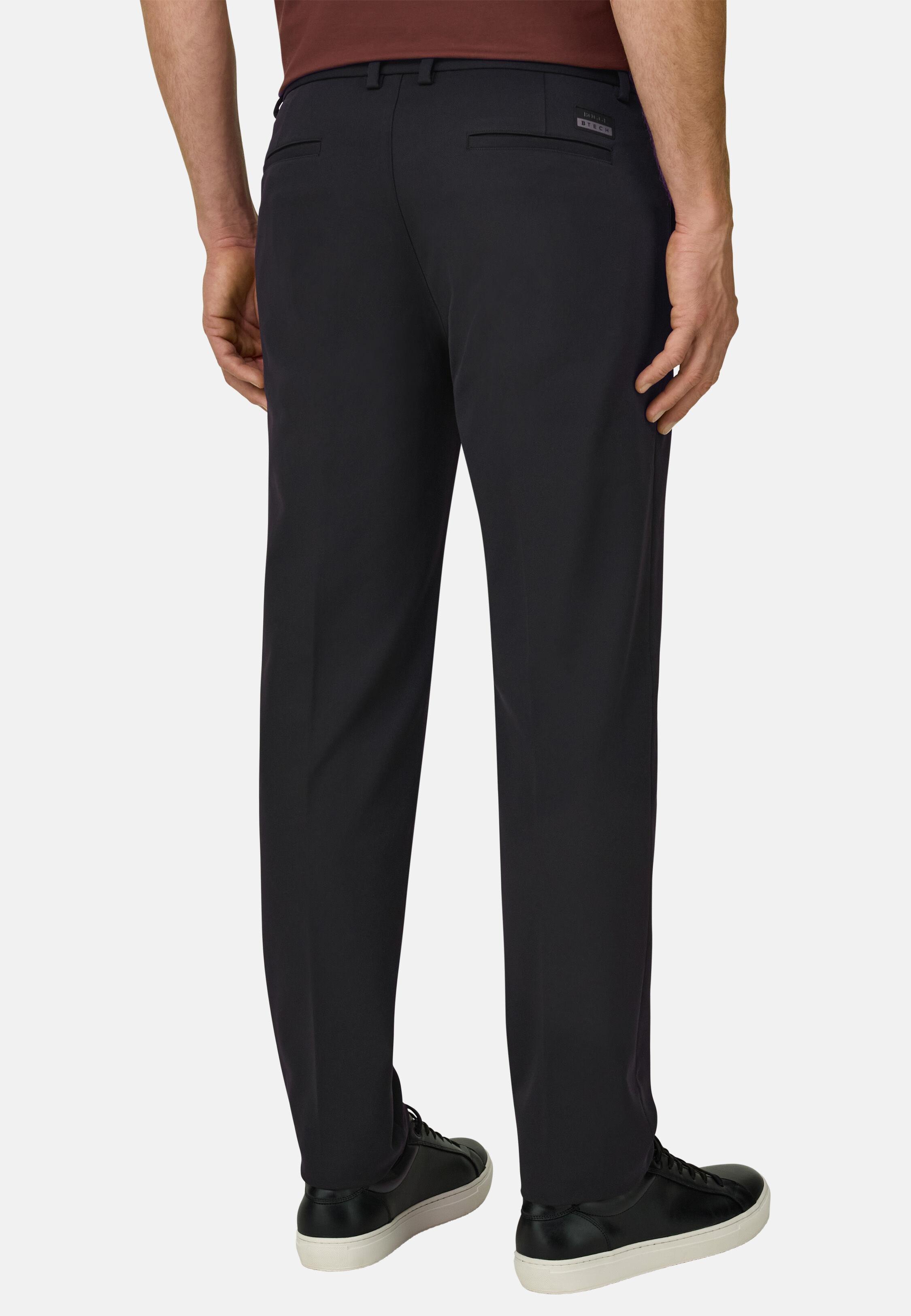 Trousers in Technical Fabric B Tech Black, Black, medium