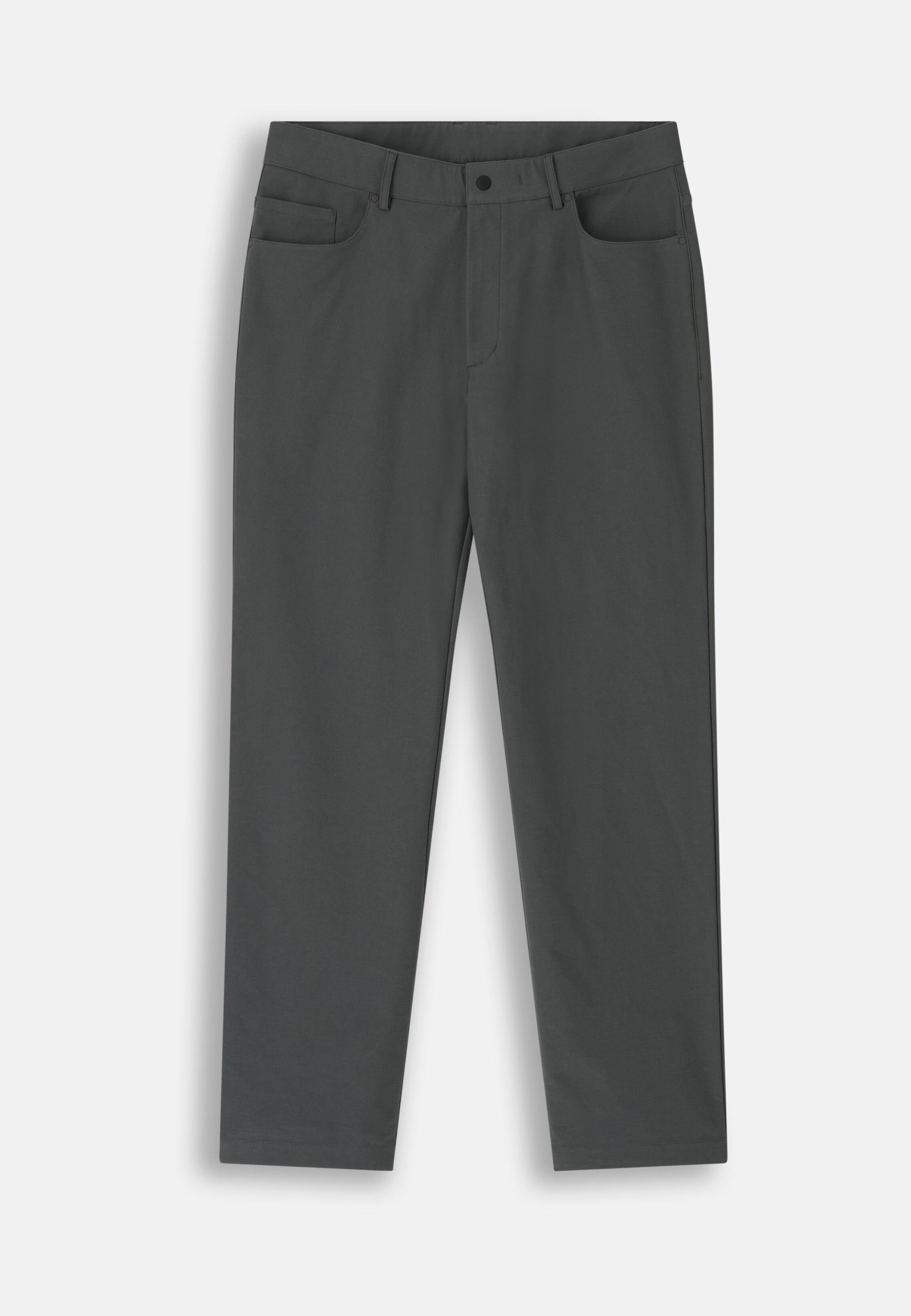 Jeans in Technical Fabric B Tech Military Green, Military Green, large image number 4