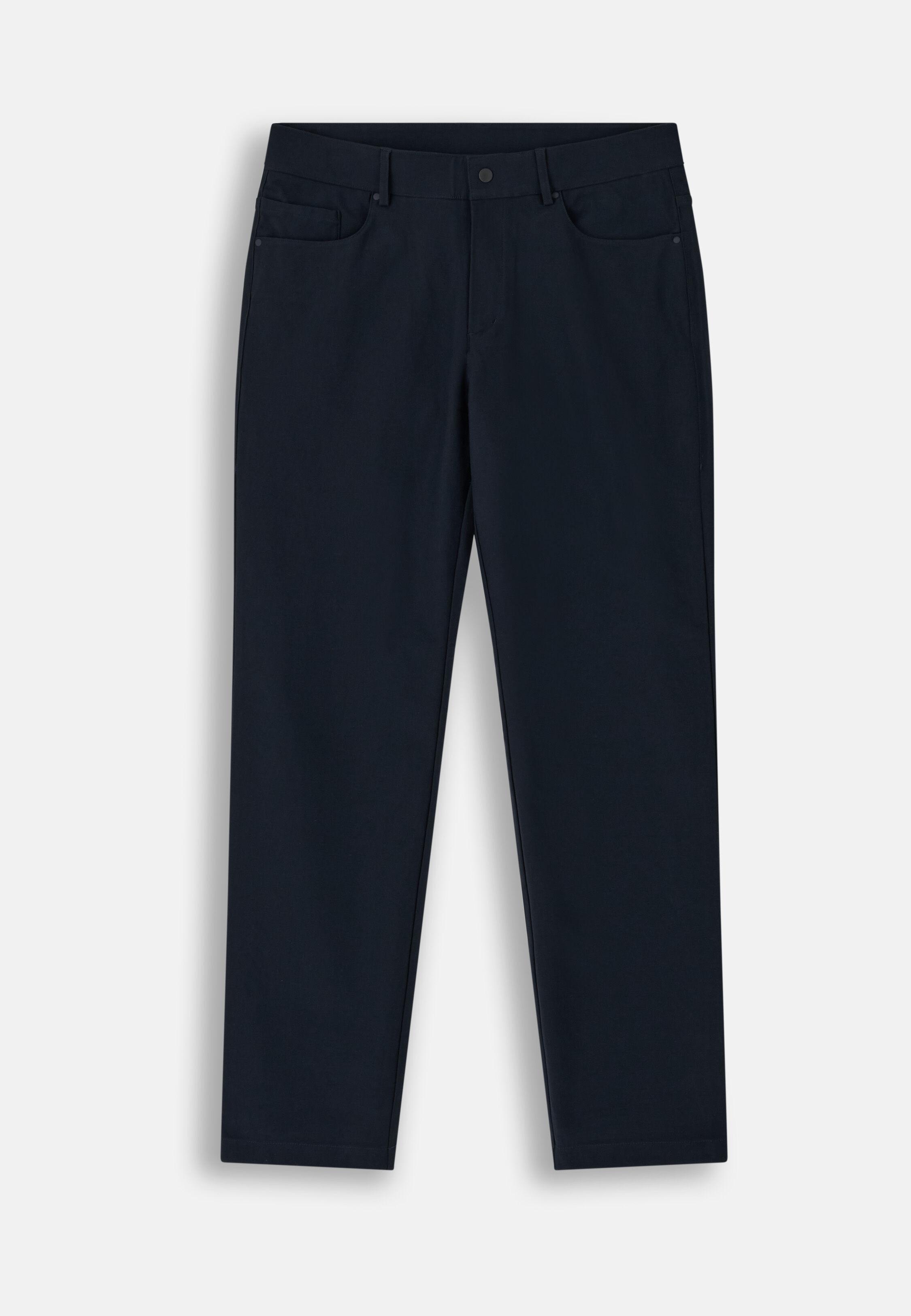 Jeans in Technical Fabric B Tech Navy blue, Navy blue, medium