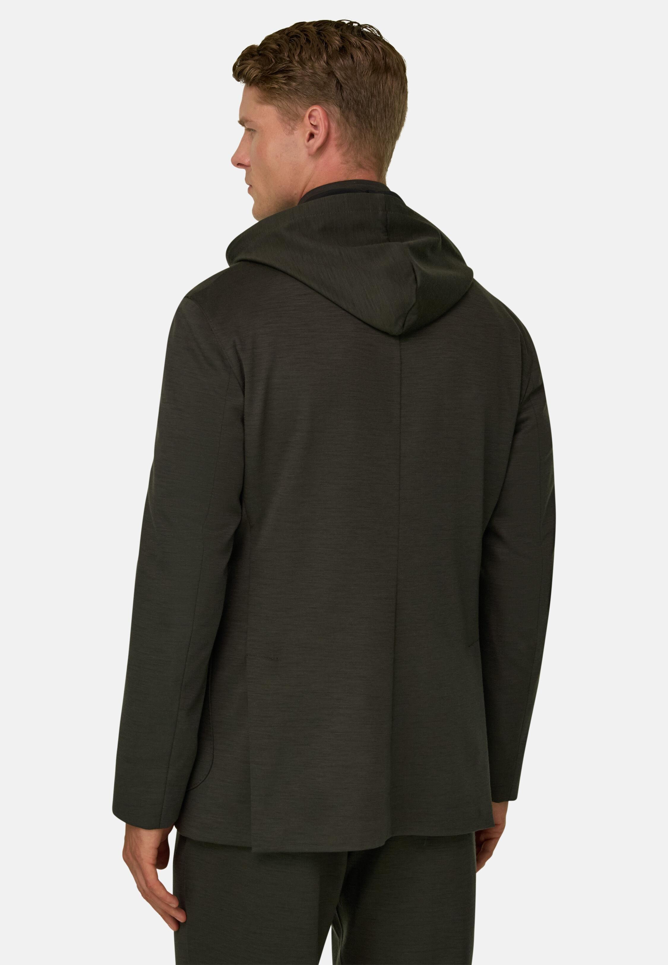Sweatshirt Blazer Madison in Wooltech Military Green, Military Green, large image number 0