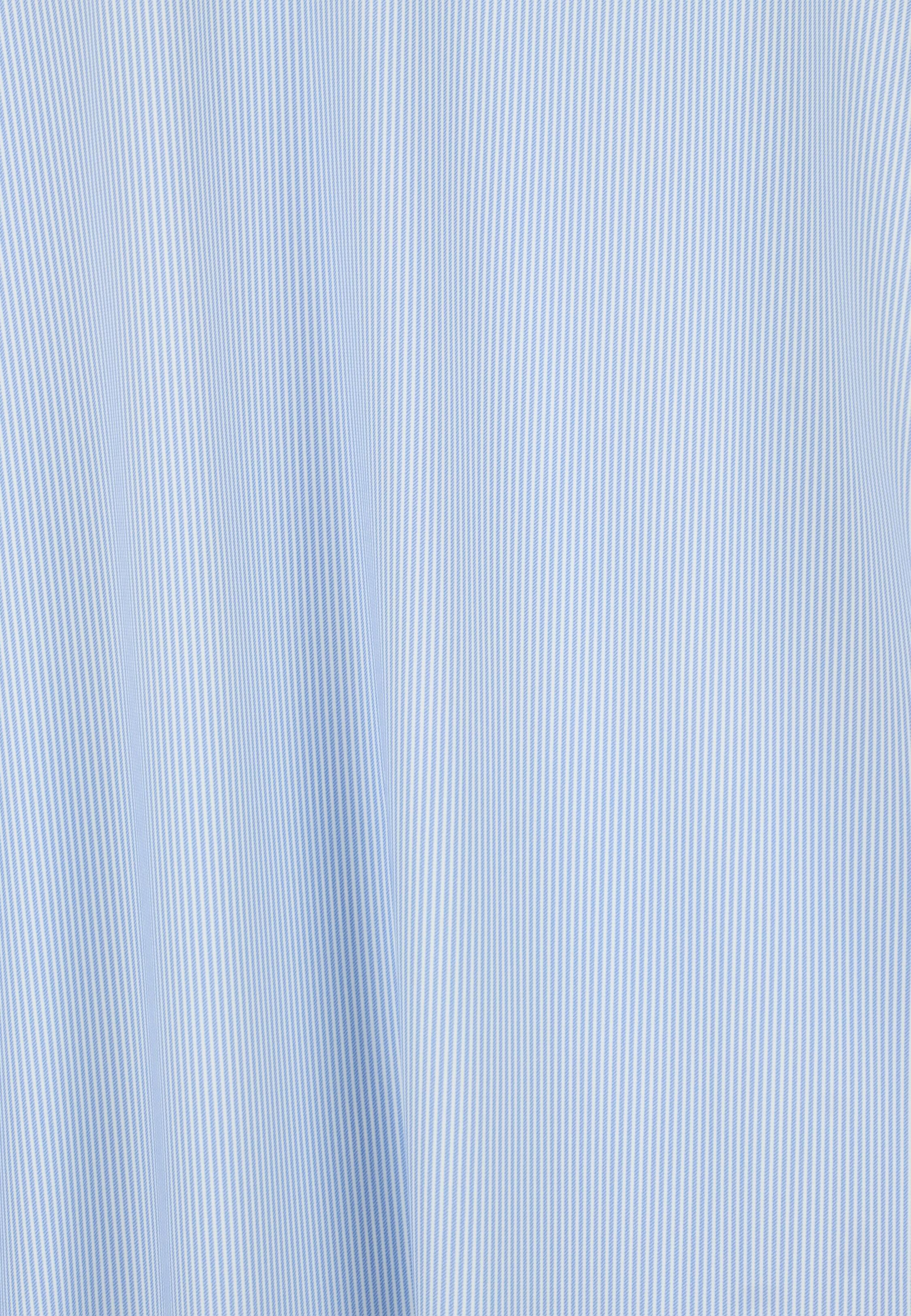 قميص مخطط من النايلون المطاطي B Tech بقصة ضيقة أزرق فاتح, Light Blue, large image number 5