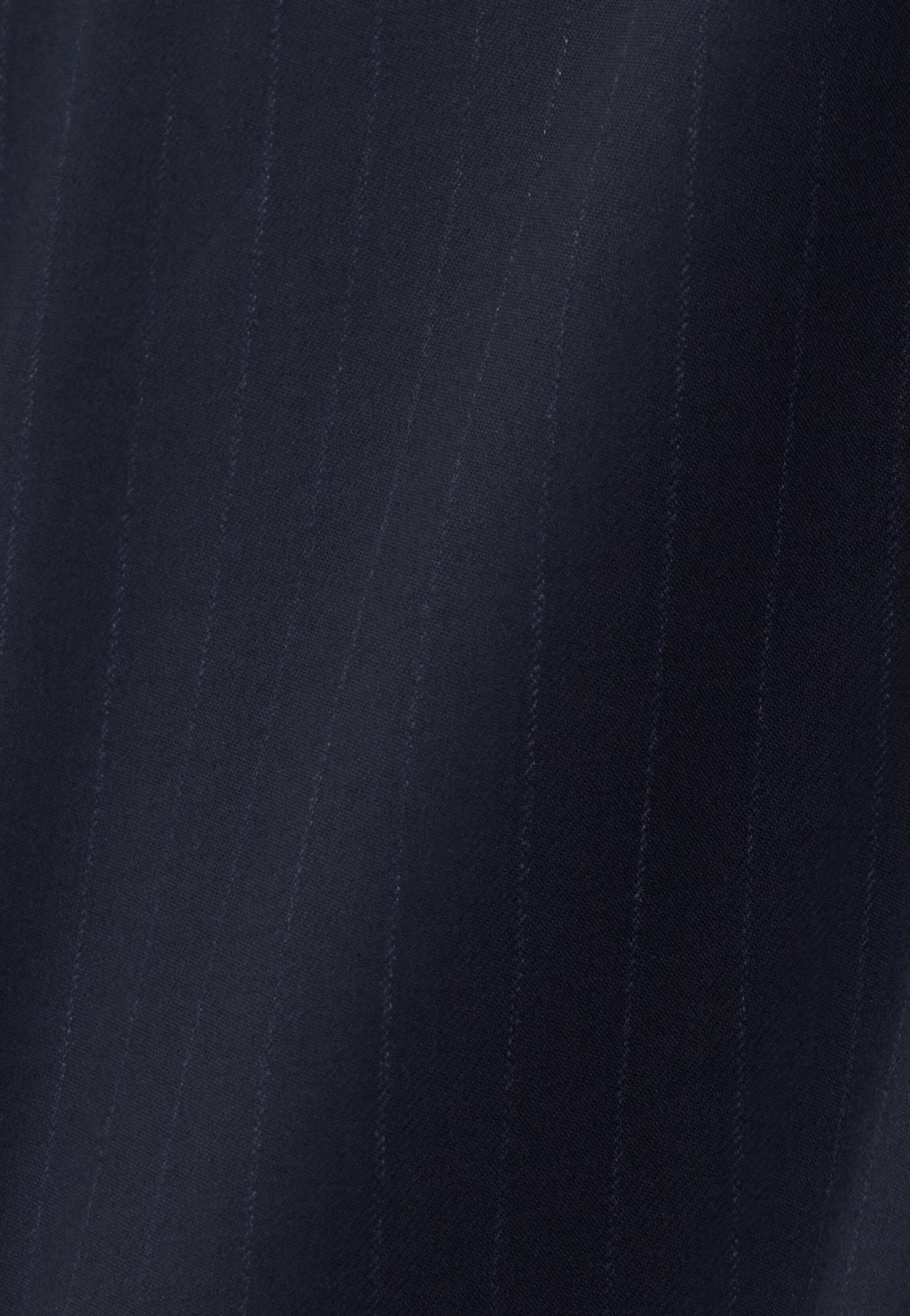 Suit Double-Breasted Herringbone Wool S130, Navy Blue, Navy blue, large image number 3