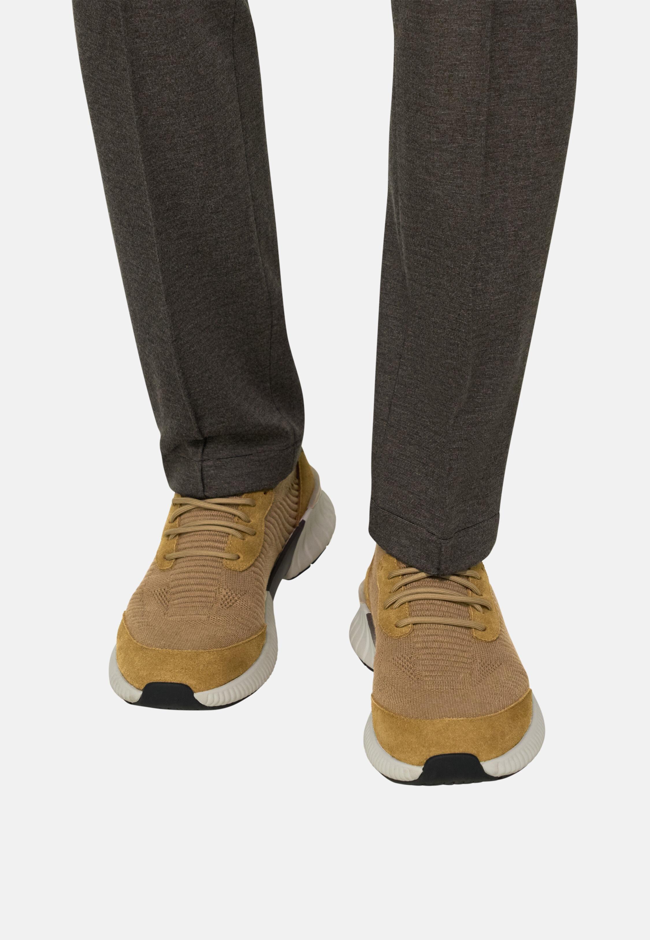 Willow Trainers In Wool Blend Beige, Biscuit, medium