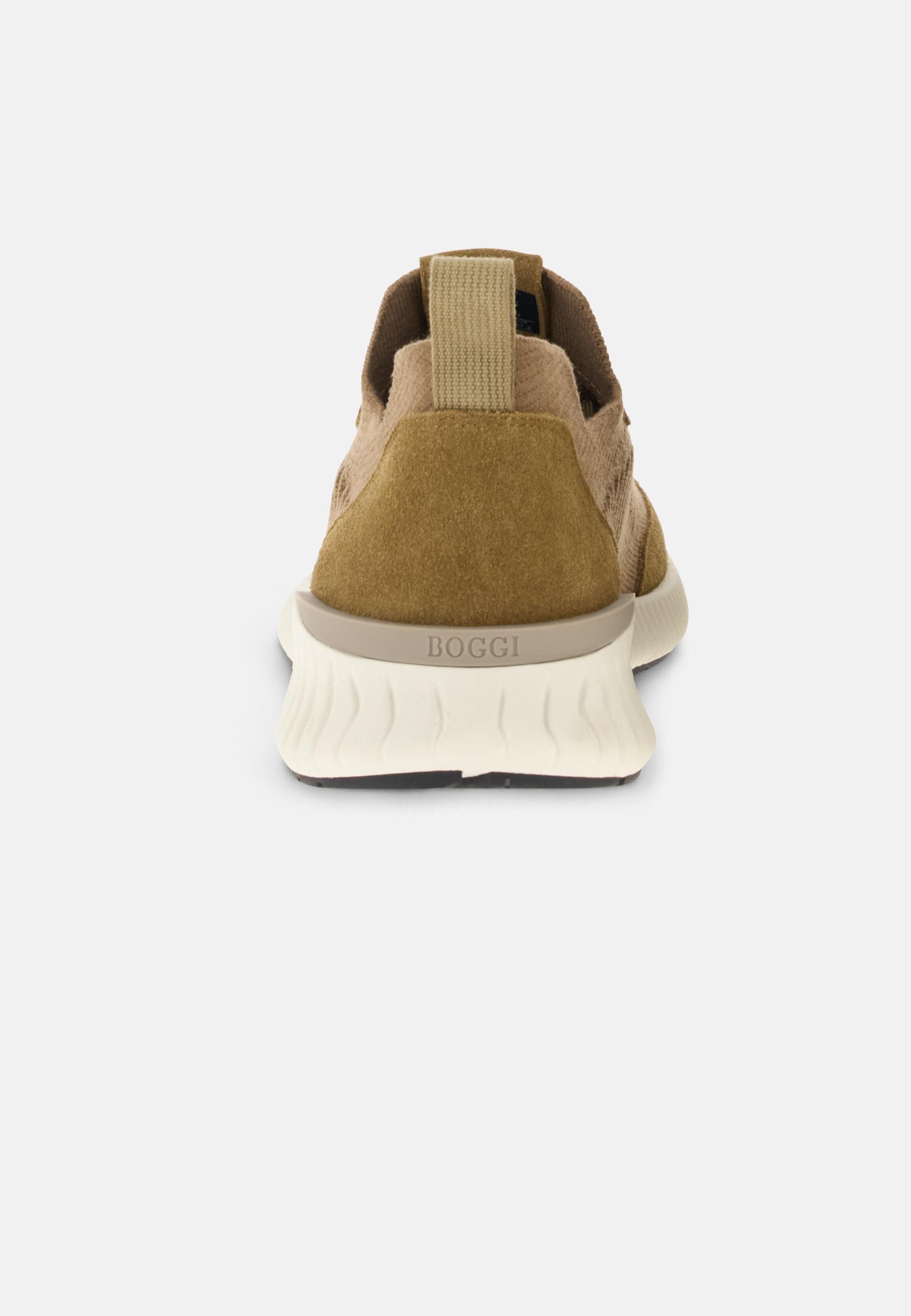 Willow Trainers In Wool Blend Beige, Biscuit, large image number 4