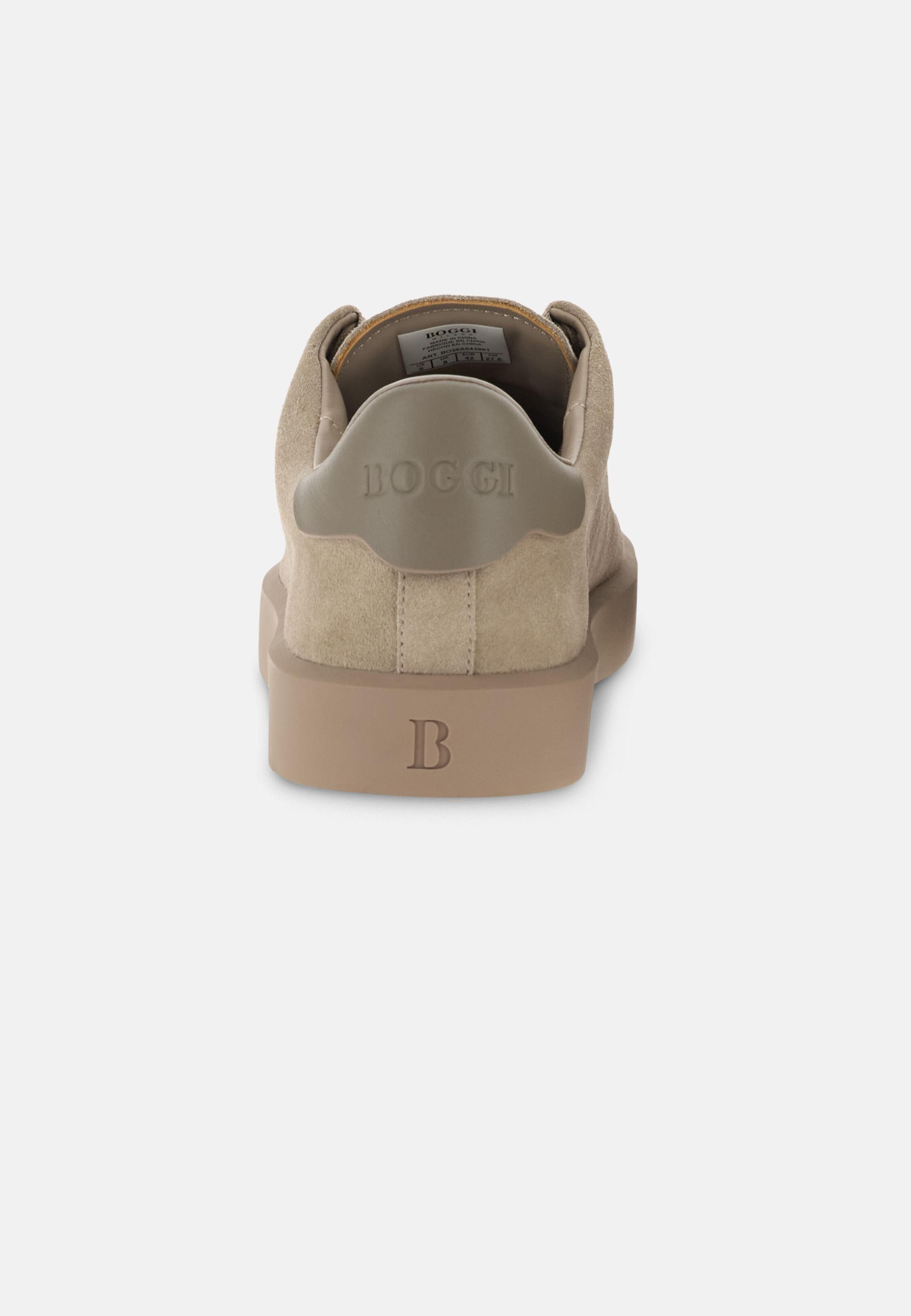 Essence Trainers in Suede, Beige, Taupe, large image number 3