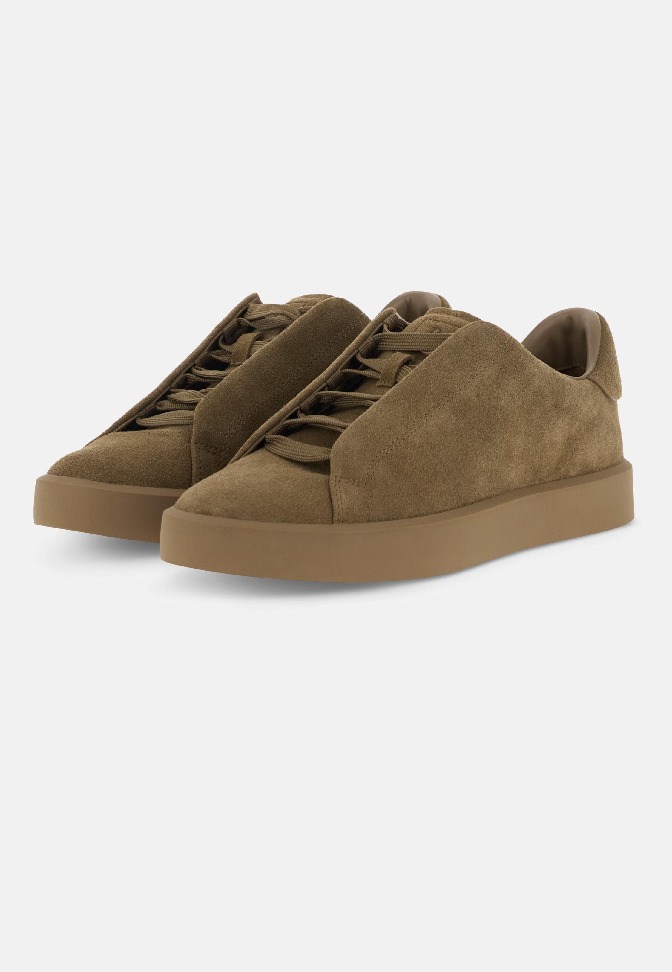 Essence Suede Trainers Caml, 3901_CAML, medium