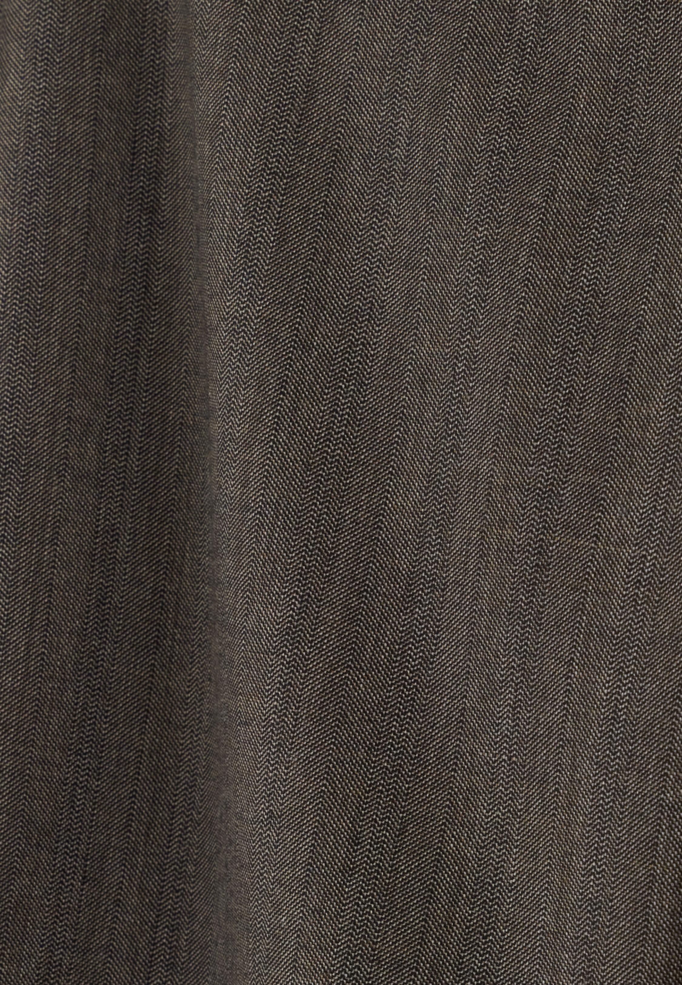 Suit Herringbone in Wool Cashmere, Taupe, Taupe, large image number 4