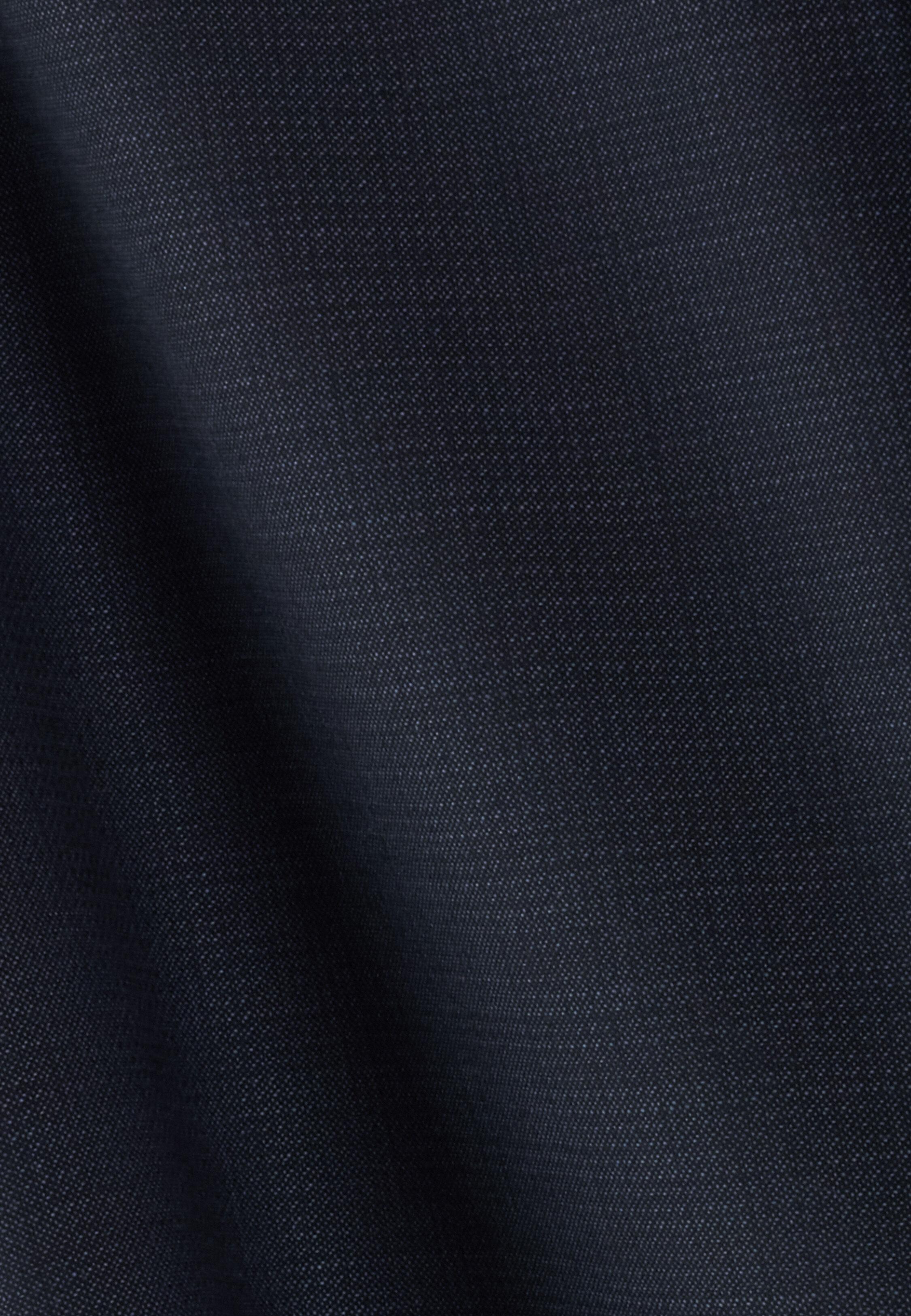 بدلة مزدوجة الصدر من الصوف المنقوش أزرق كحلي, Navy blue, large image number 4